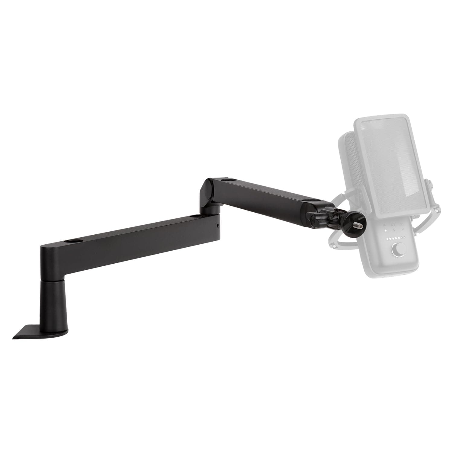 Elgato Wave Mic Arm (Low Profile) - Braccio snodabile a profilo basso, canaline per cavi a scomparsa, interamente in metallo, versatile morsetto da scrivania, studio, trasmissioni, streaming