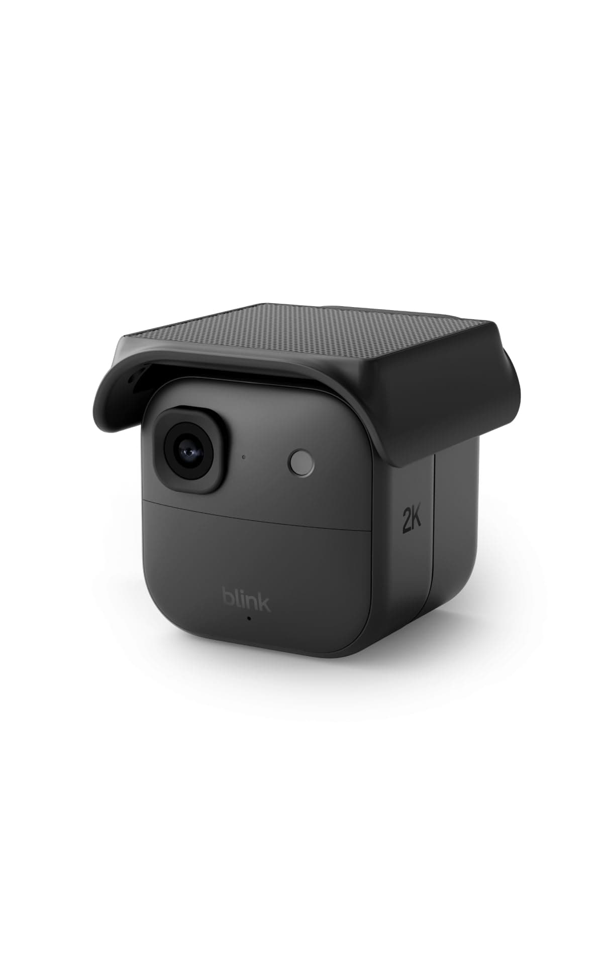 Blink Solaris 2K+ (nouvelle génération), Caméra sans fil à énergie solaire, Vidéo 2K, Module de synchronisation inclus, Système de 1 caméra (Noir)