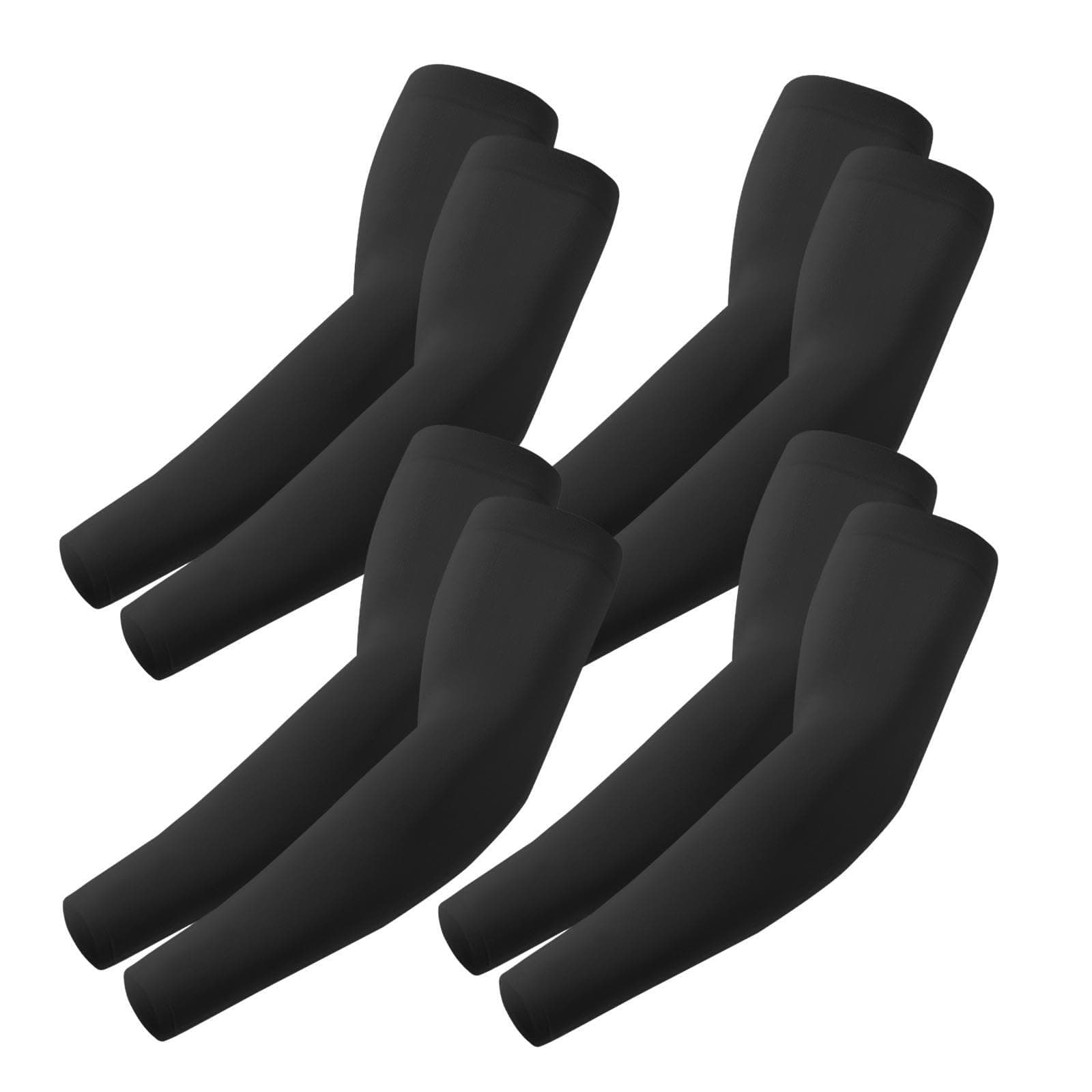ROXUN Mangas de Brazo para Hombres y Mujeres Deporte Compresión Protección | mangas refrigerantes,Sin costuras,ligero y transpirable,Ideales para ciclismo,vóley,básquetbol y tenis en verano