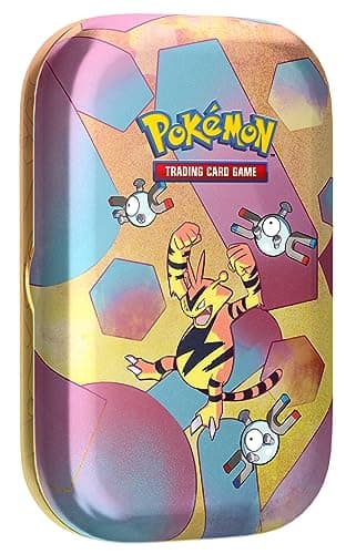 Pokémon TCG: Scarlet & Violet—151 Mini Tin – Electabuzz (2 Booster Packs, 1 Münze & 1 Kunstkarte)