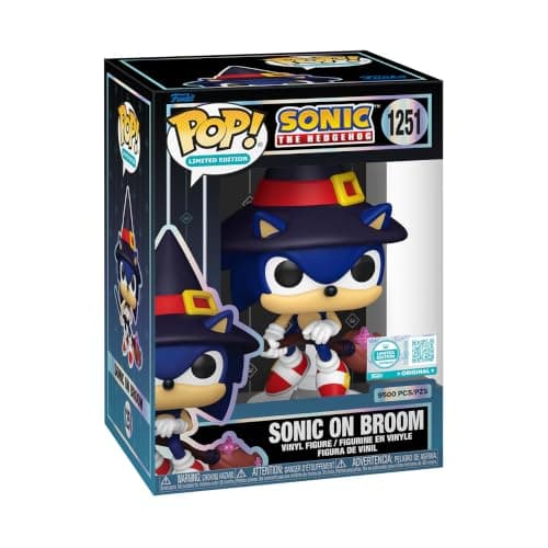 Funko Pop! Edición Limitada Supreme: Sonic The Hedgehog - Sonic on Broom