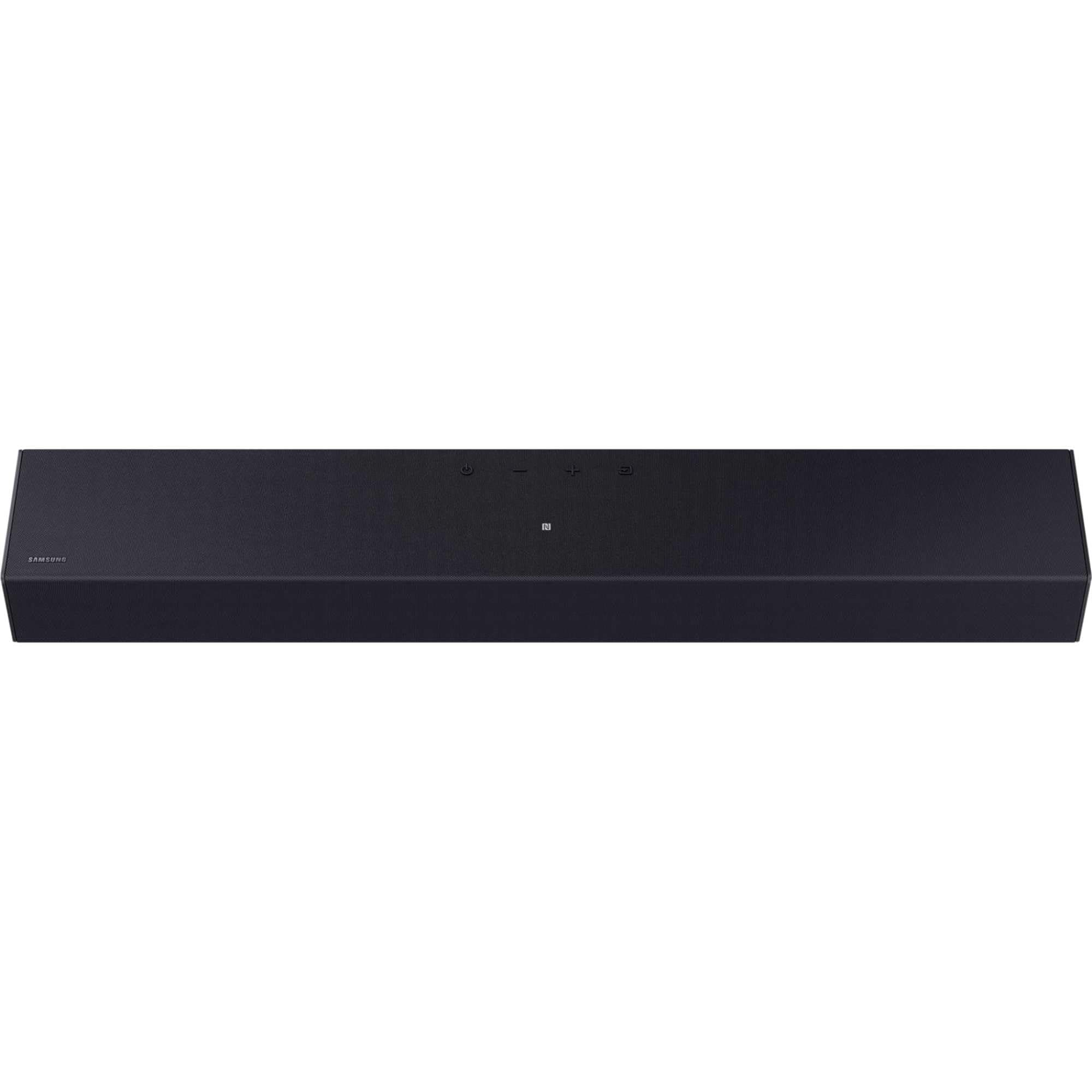 Samsung Soundbar HW-B400F/ZF Serie B, 4 Speaker, Wireless, Dolby 2ch, Audio a 2.0 Canali, DTS 2ch, Surround Sound Expansion, Voice Enhance Mode, Titan Black, 2025