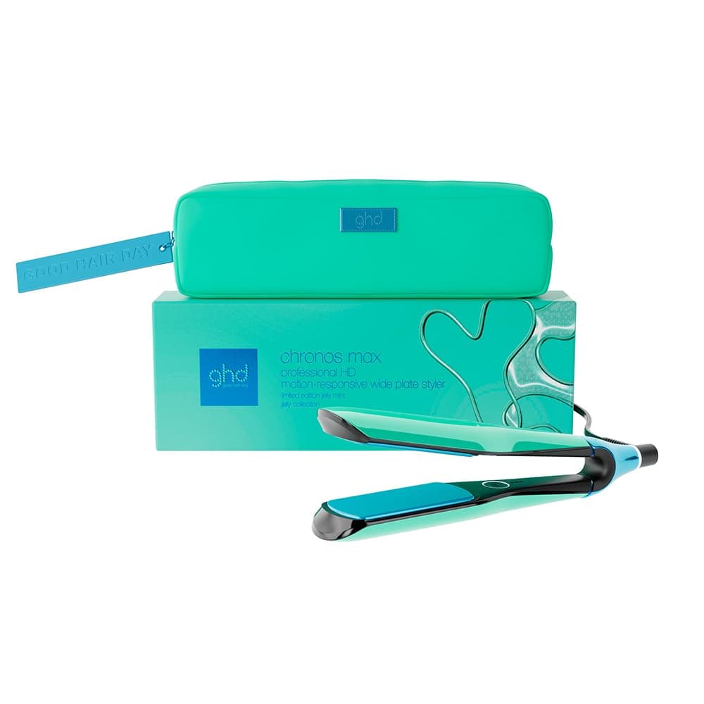 ghd Chronos Max - Plancha de Pelo Profesional, Styler con Placas 85% más Anchas, Peinado 3x Veces Más Rápido, Más Brillo, Sin Daño Por Calor Extremo - Para Cabello Largo, Grueso o Rizado