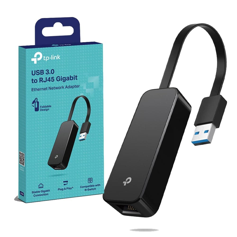 TP-Link UE306 - Adaptador USB a Ethernet, Gigabit, USB 3.0, Nano | USB a Gigabit Ethernet. Plug & Play. Conexión por Cable Estable. Compacto y Portátil. Compatible con PC y Portátil.