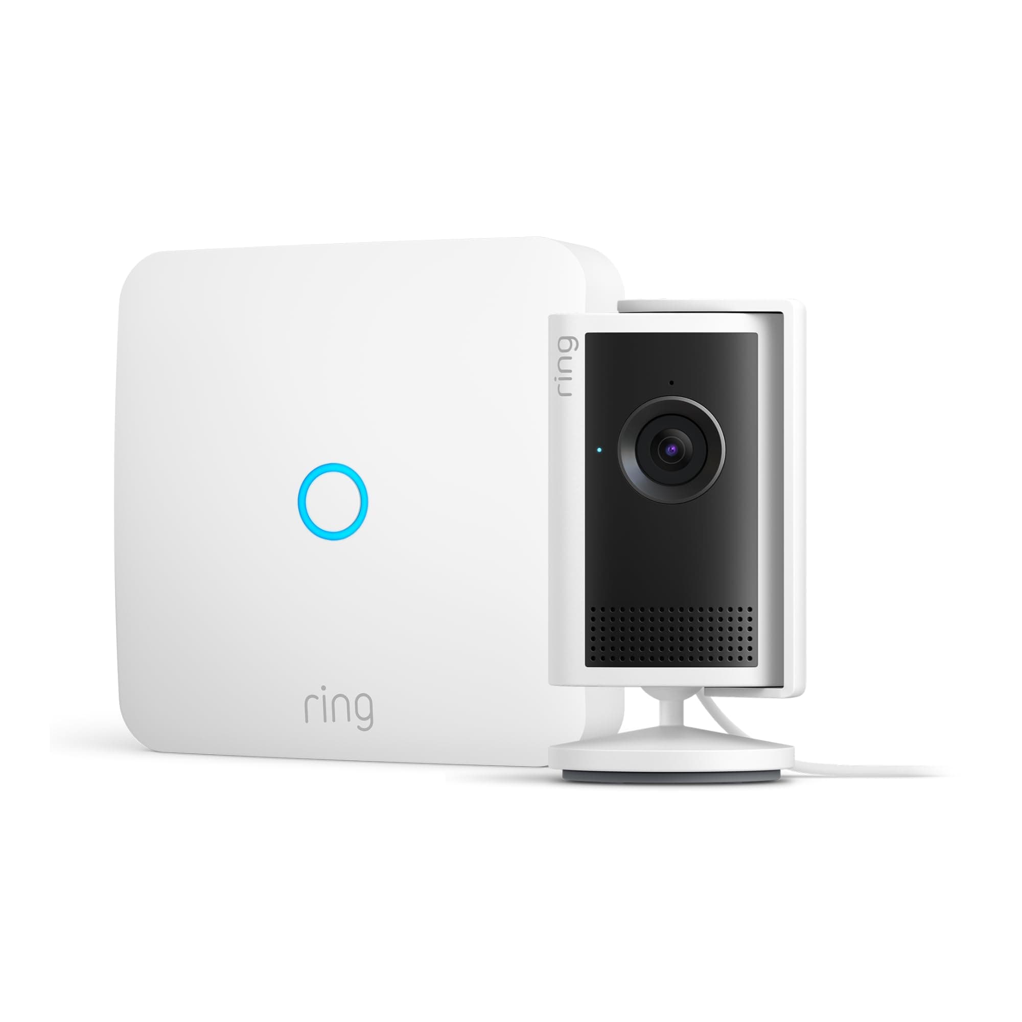 Ring Intercom Audio + Ring Innenkamera 2K von Amazon | Fernentriegelung, automatische Freigabe für Amazon-Lieferungen, Selbstinstallation (kompatible Gegensprechanlage erforderlich)