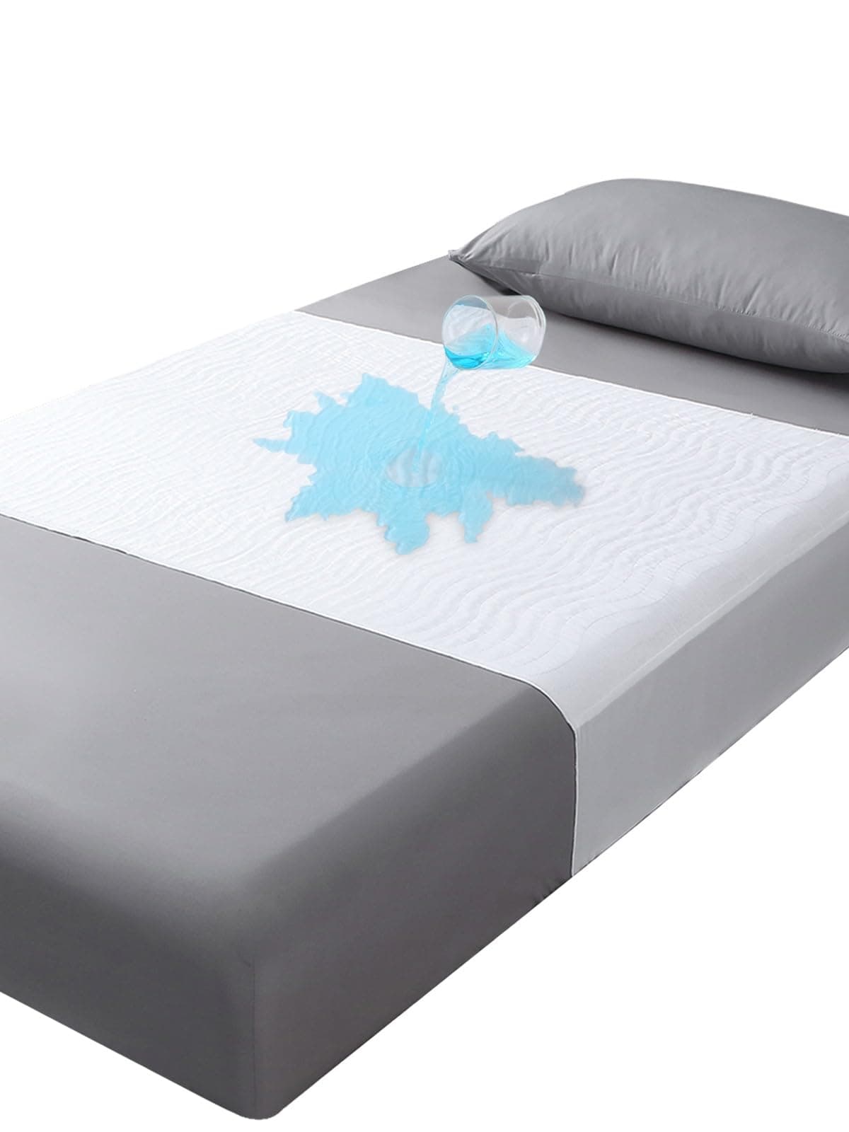 Empapadores Cama Adultos Lavables con Alas 50cm - 90x85cm (Pack 2) - Impermeable, Absorbente - Ideal para Adultos, Niños y Mayores, para Camas 90cm