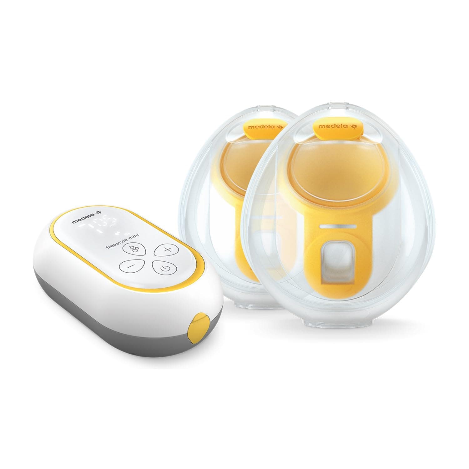 Medela Tire-lait double électrique Freestyle Mini Hands-Free avec collecteurs mains libres et batterie rechargeable