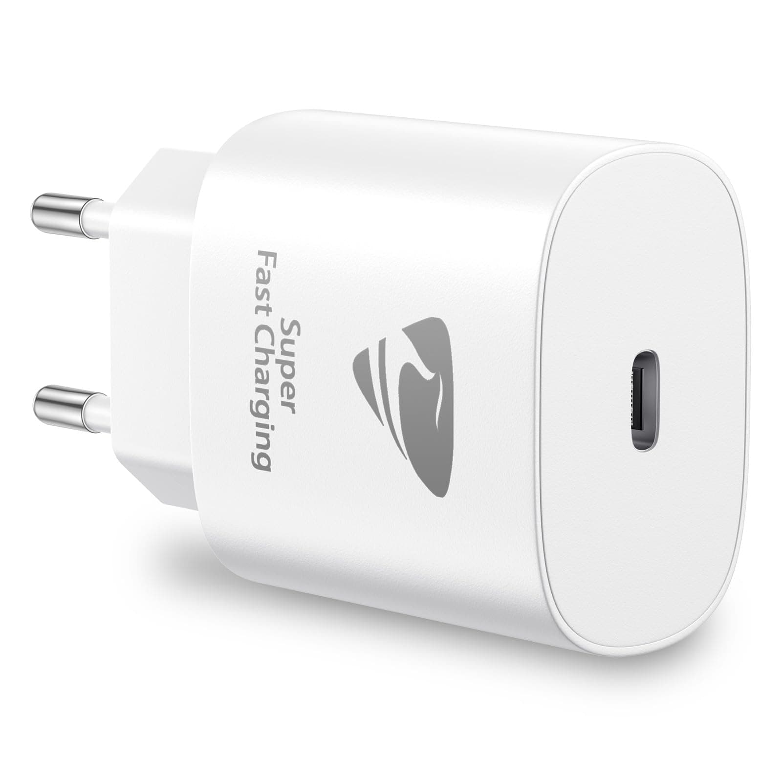 Caricatore USB C, Presa USB C 20W Ricarica Rapido Spina Type C Carica Adattatore Muro PD Alimentatore USB C per iPhone 17 16 15 14 13 12 Pro Max Plus Mini, USBC Caricabatterie per Samsung S23 S24 S22