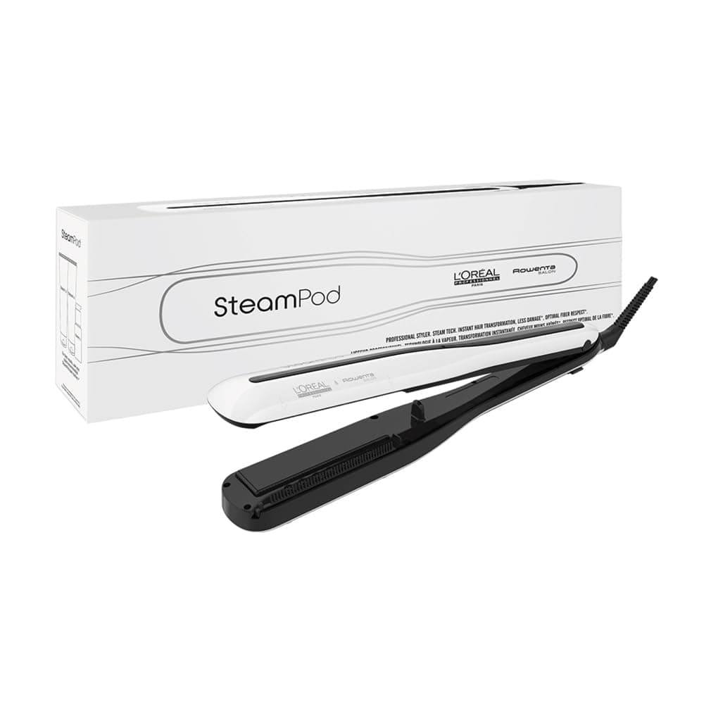 STEAMPOD 3 - Lisseur Vapeur 2-En-1 - Idée Cadeau - Lissage & Wavy - 91% De Dommages En Moins - Coiffage Rapide - Technologie Vapeur Brevetée - Tous Types De Cheveux - L'Oréal Professionnel