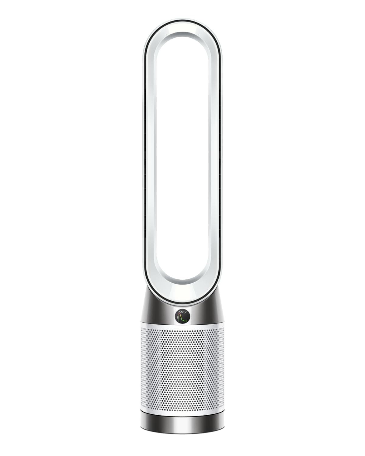 Dyson Purifier Cool™ PC1 Turmventilator Luftreiniger mit HEPA‑H13‑Filter – Leistungsstarke Kühlung & Luftreinigung für Räume bis 23qm, Steuerung über App‑ & Fernbedienung, 350° Rotation (Weiß)