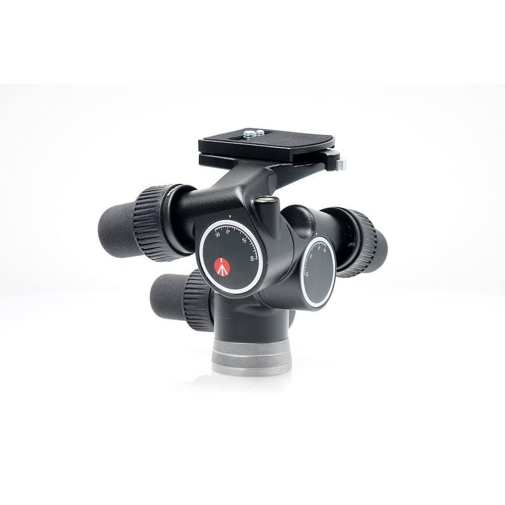 Manfrotto Rotule Digital Pro 405 – Tête de trépied à crémaillère pour Appareil Photo, Mouvement 3 Axes, Haute précision, Aluminium léger, idéale pour Photographie Professionnelle