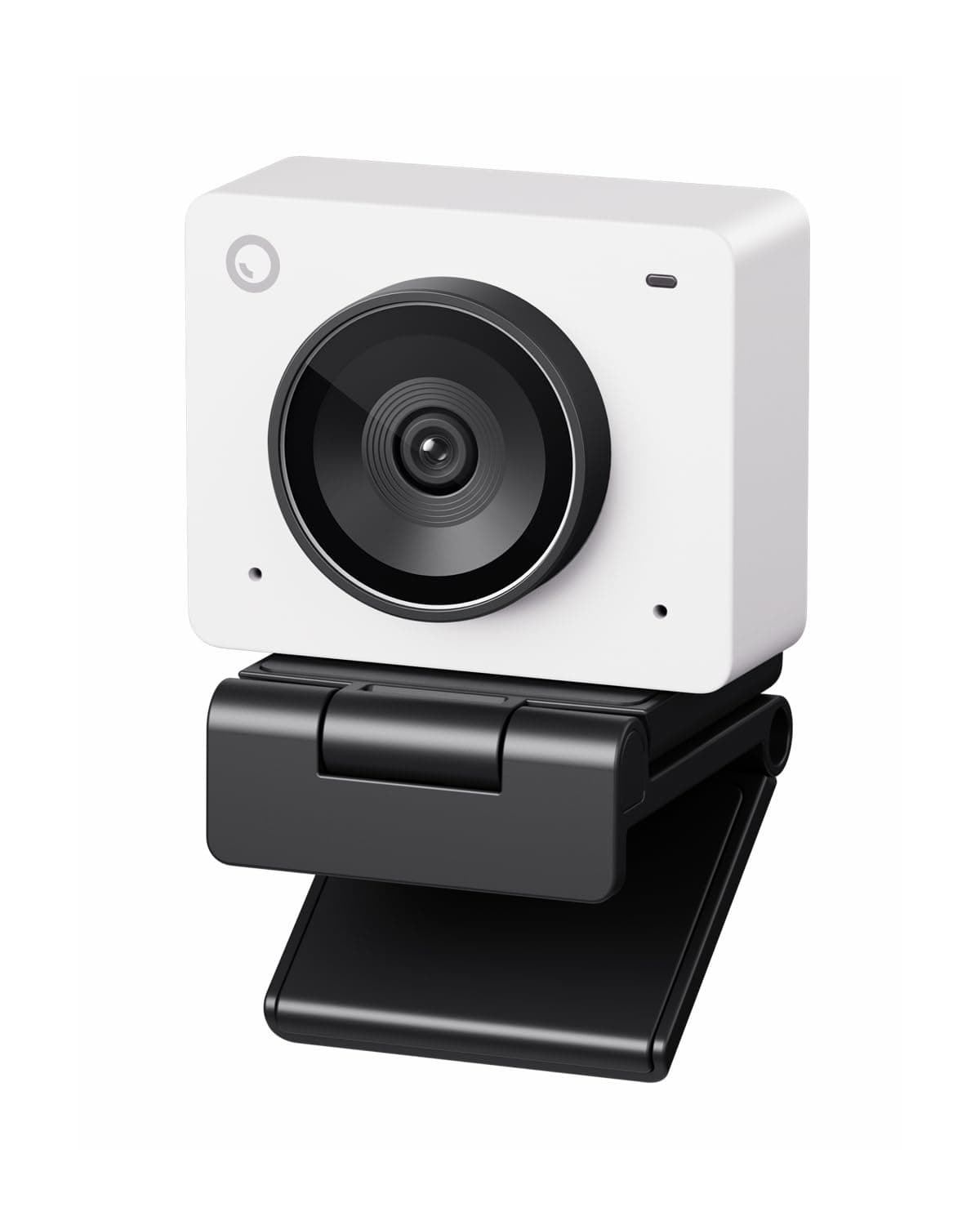 OBSBOT Meet 2-4K Webcam für PC mit 1/2" Sensor, KI Framing& Autofokus, Beauty-Modus, Gestensteuerung, 60 FPS, Zwillingsmi, Leicht USB Kamera für Streaming, Meetings, Gaming, Video Calls. (Wolkenweiß)
