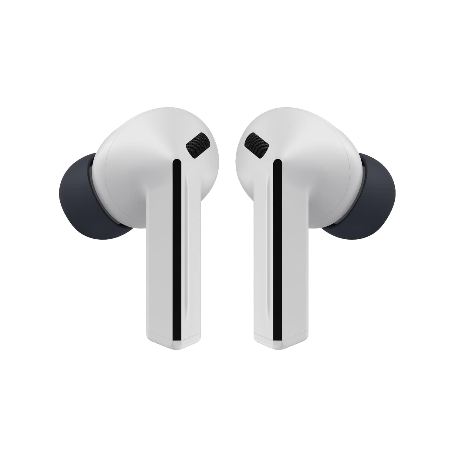 Samsung Galaxy Buds3 FE, Kabellose In-Ear-Kopfhörer inkl. mobeen Soft Clear Case, Ausgewogener Klang, 360 Audio, Aktive Geräuschunterdrückung & Clear Call, AI Kopfhörer mit Gemini, Gray