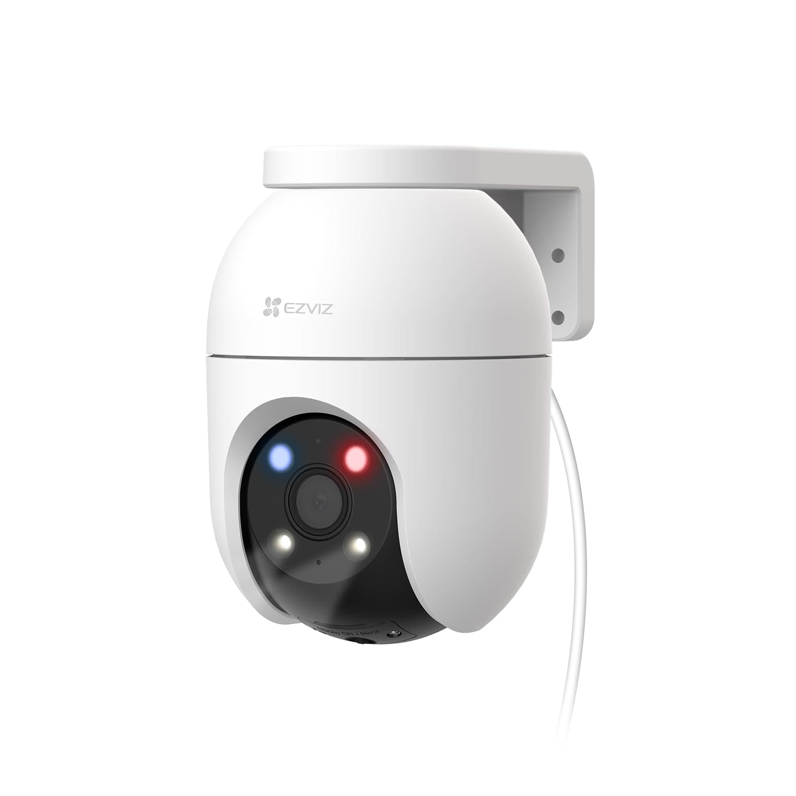 EZVIZ 5MP(3K) Caméra de Surveillance Extérieur WiFi à 360° C8c 5MP | Détection IA Humaine/Véhicule, Suivi Auto-Zoom, Alarme Sonore & Lumineuse Rouge/Bleu, Vision Nocturne Couleur, WiFi 2.4/5GHz