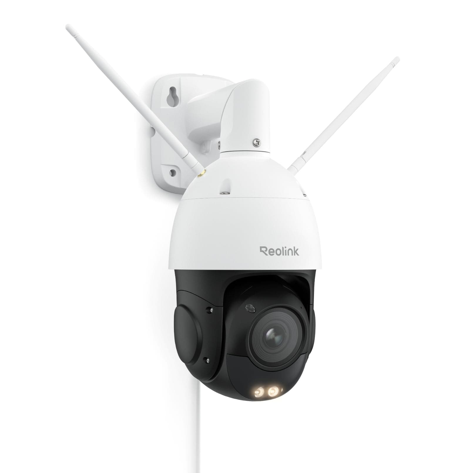 Reolink 4K PTZ Camera Surveillance WiFi Extérieure Wi-FI 6 Zoom Optique 5X, Pan 360° & Tilt 90°, Caméra IP 360° Suivi Auto, Vision Nocturne Couleur/IR, Audio Bidirectionnel, Détection AI, RLC-823S1W