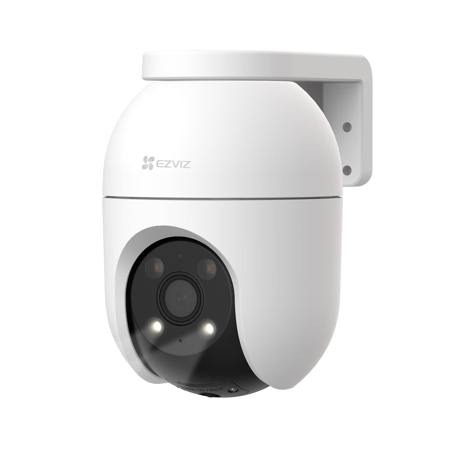 EZVIZ Telecamera WiFi Esterno 4K, Telecamera Motorizzata per Esterni con Copertura a 360°, Visione Notturna a Colori, Rilevamento di Persone/Veicoli, Tracciamento Zoom Auto, C8c 8MP(6mm)