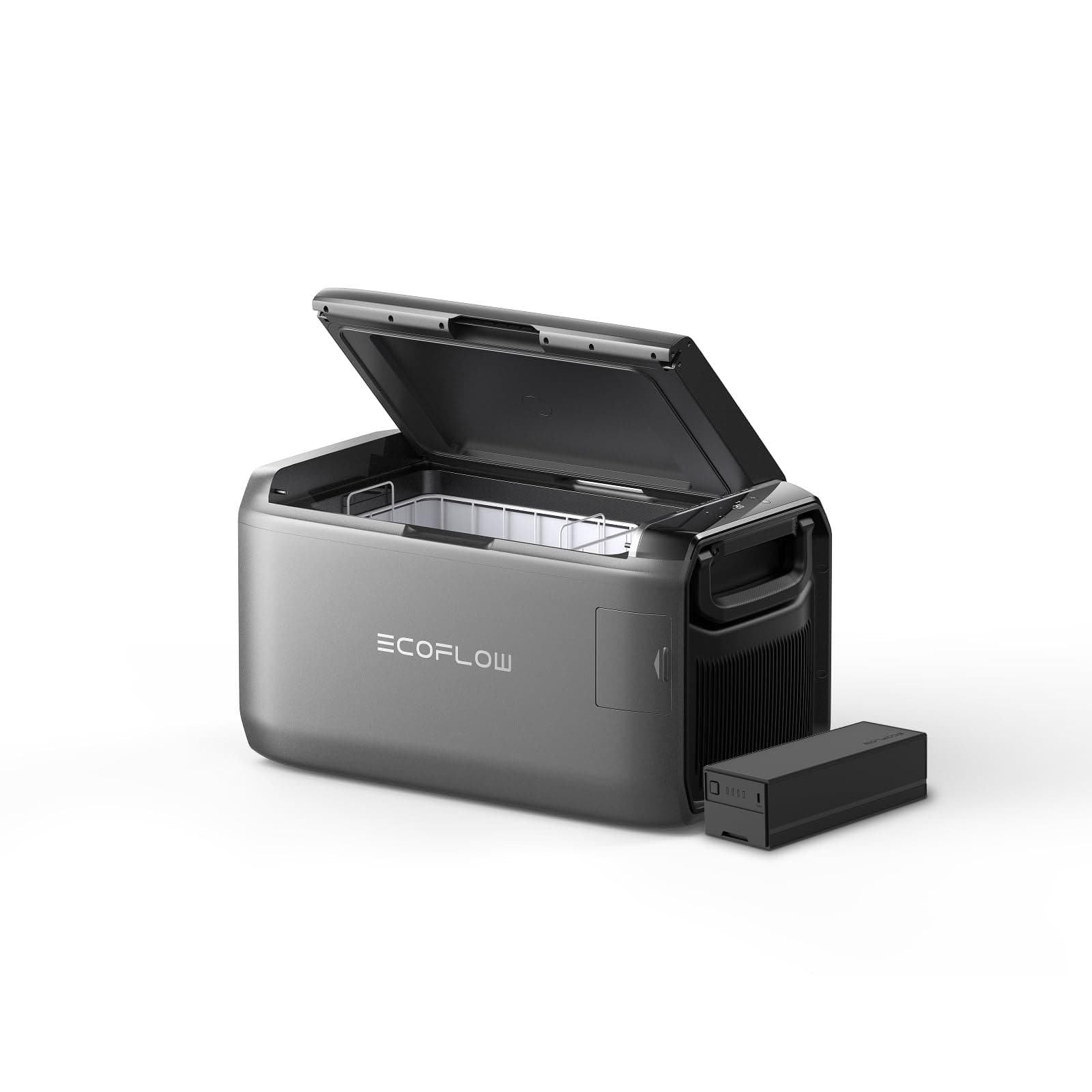 EF ECOFLOW GLACIER Classic 35L Réfrigérateur congélateur portable avec batterie 298 Wh, refroidissement hors réseau 43h, charger via AC, solaire et voiture, glacière contrôlé par APP pour l'extérieur