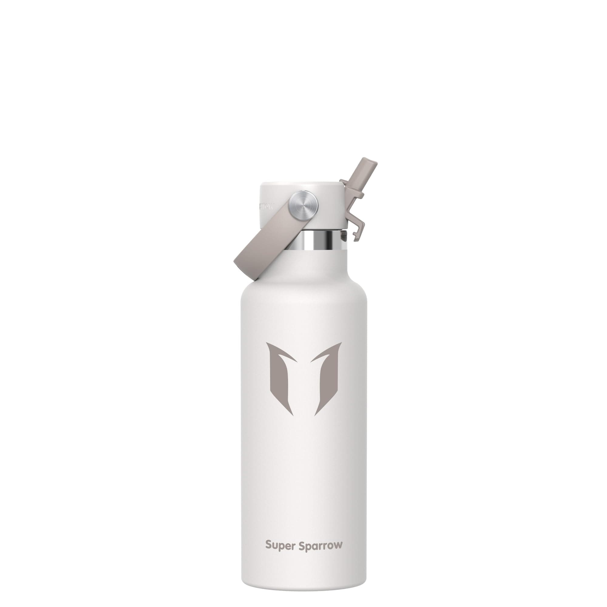Super Sparrow Gourde Isotherme - Bouteille Isotherme - 350ml, 500ml, 750ml, 1L, 1.2L - Gourde Sport Étanche Avec Couvercle à Paille - Gourde Enfant sans BPA, pour Bureau, Maison