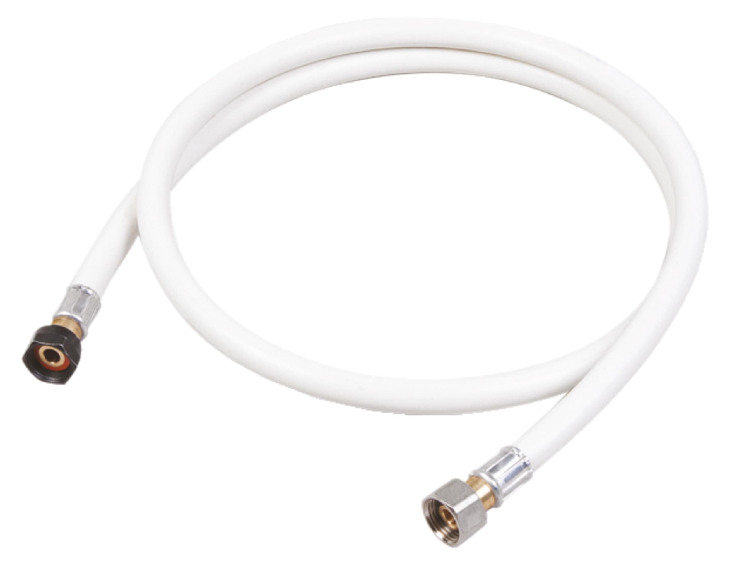 SOMATHERM FOR YOU, Flexible caoutchouc pour gaz Butane/Propane - Longueur 1 mètre - Raccords écrou tournant 20/150 et 15/21 - Durée de vie 10 ans - Idéal pour appareils à gaz