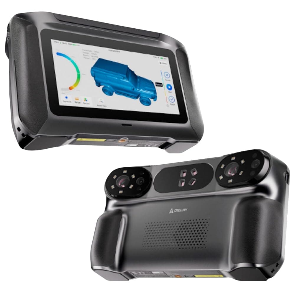 Creality Sermoon P1 3D Scanner, 22+7+1 Blue Laser & Infrared Handheld/Wireless 3D Scanner with 6"" Touch Screen, 0.02mm/m Accuracy, Standalone & PC Modes for Reverse Engineering/Automotive/Art