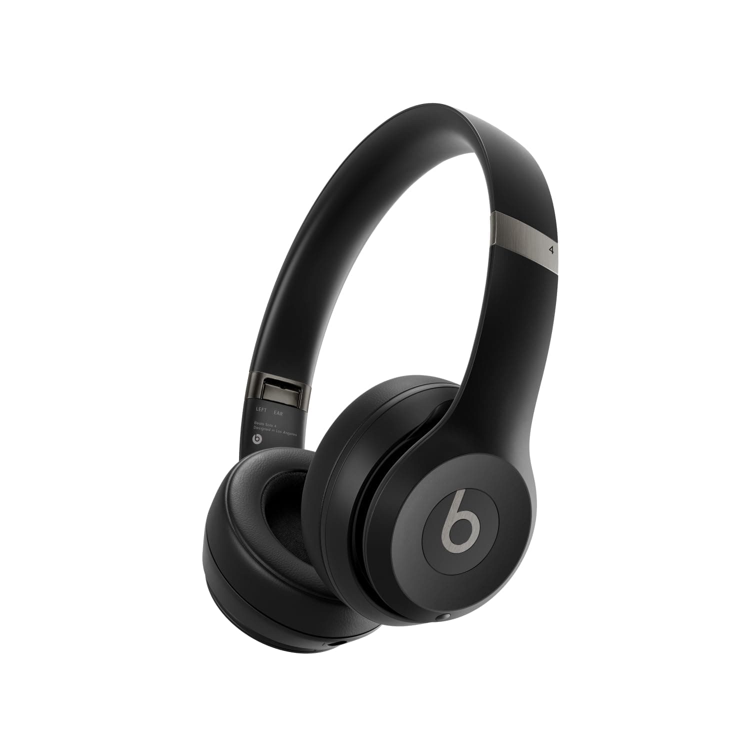 Beats Solo 4 - Cuffie wireless bluetooth on-ear, compatibili con Apple e Android, fino a 50 ore di autonomia - Nero opaco