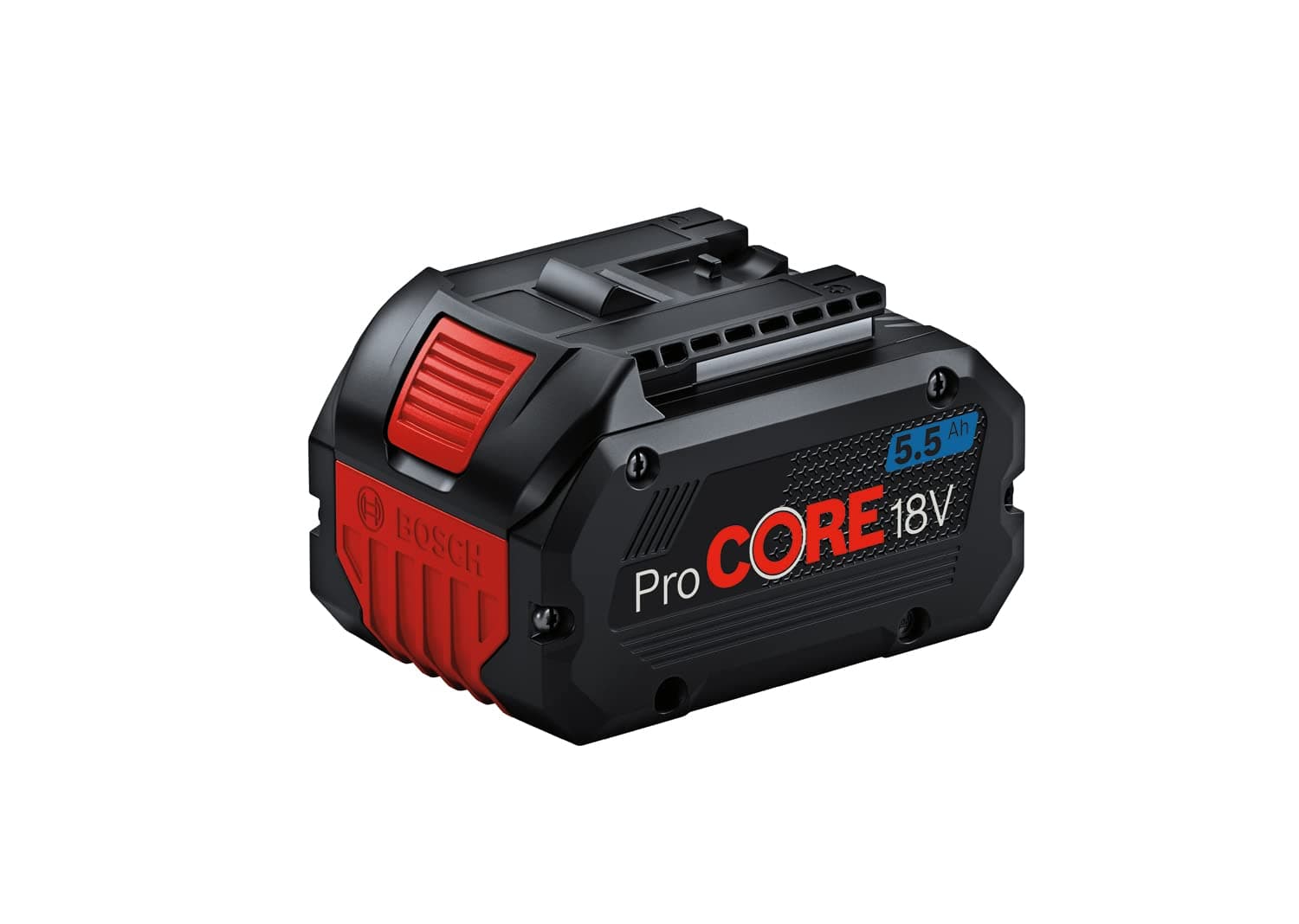 Bosch PRO Akkupack ProCORE18V 5.5Ah | Hochleistungsakku für Leistung wie bei einem 2.000-Watt-Kabelgerät ProCore 18V Akku 1x 5,5Ah