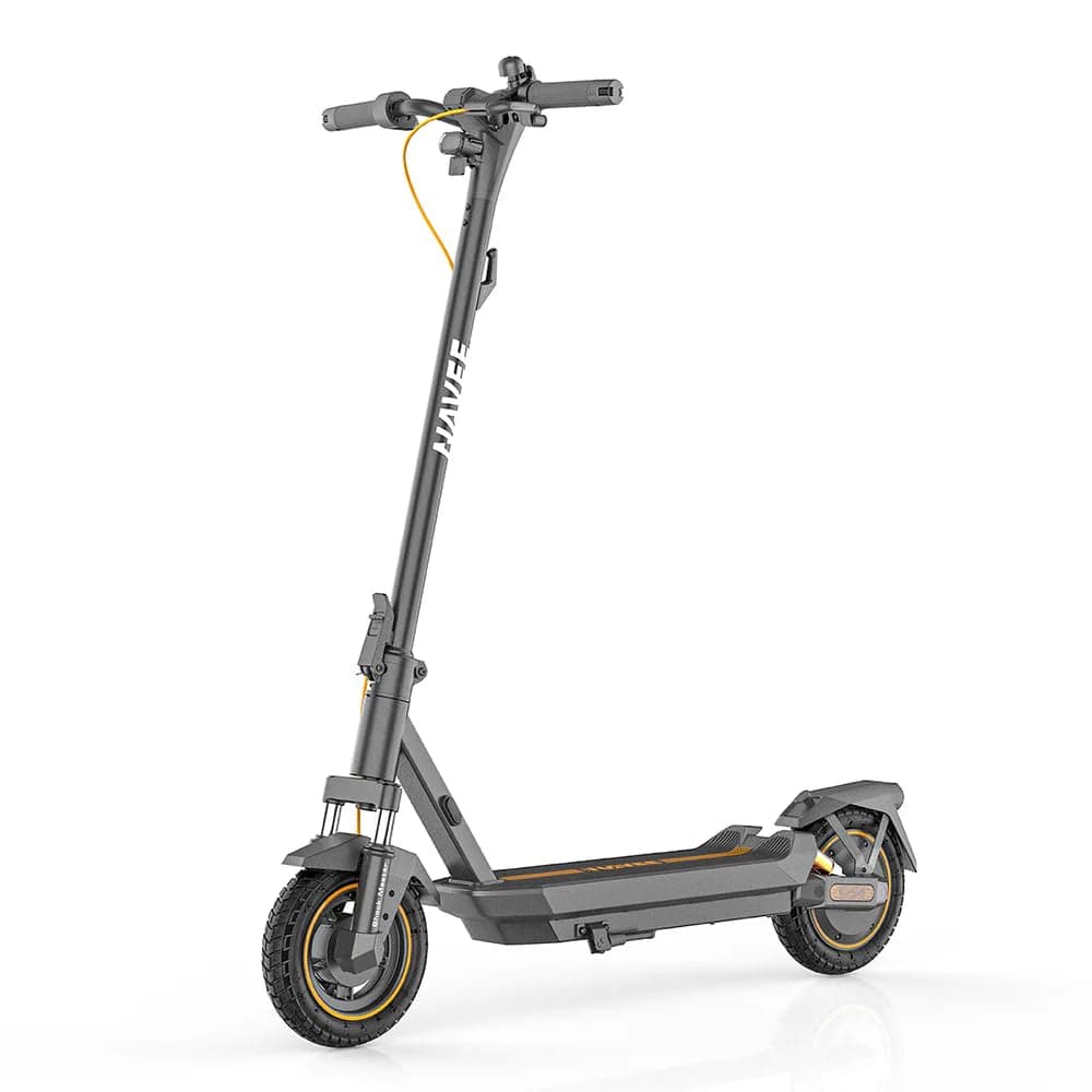 NAVEE Série G5/GT3/GT5 Trottinette Electrique Adulte 45KM-90KM, Pneus 10" | Triple Freinage et TCS, Antivol Intégré et Connectivité Bluetooth, APP, Clignotants, Pliable Compact, pour Trajets Urbain