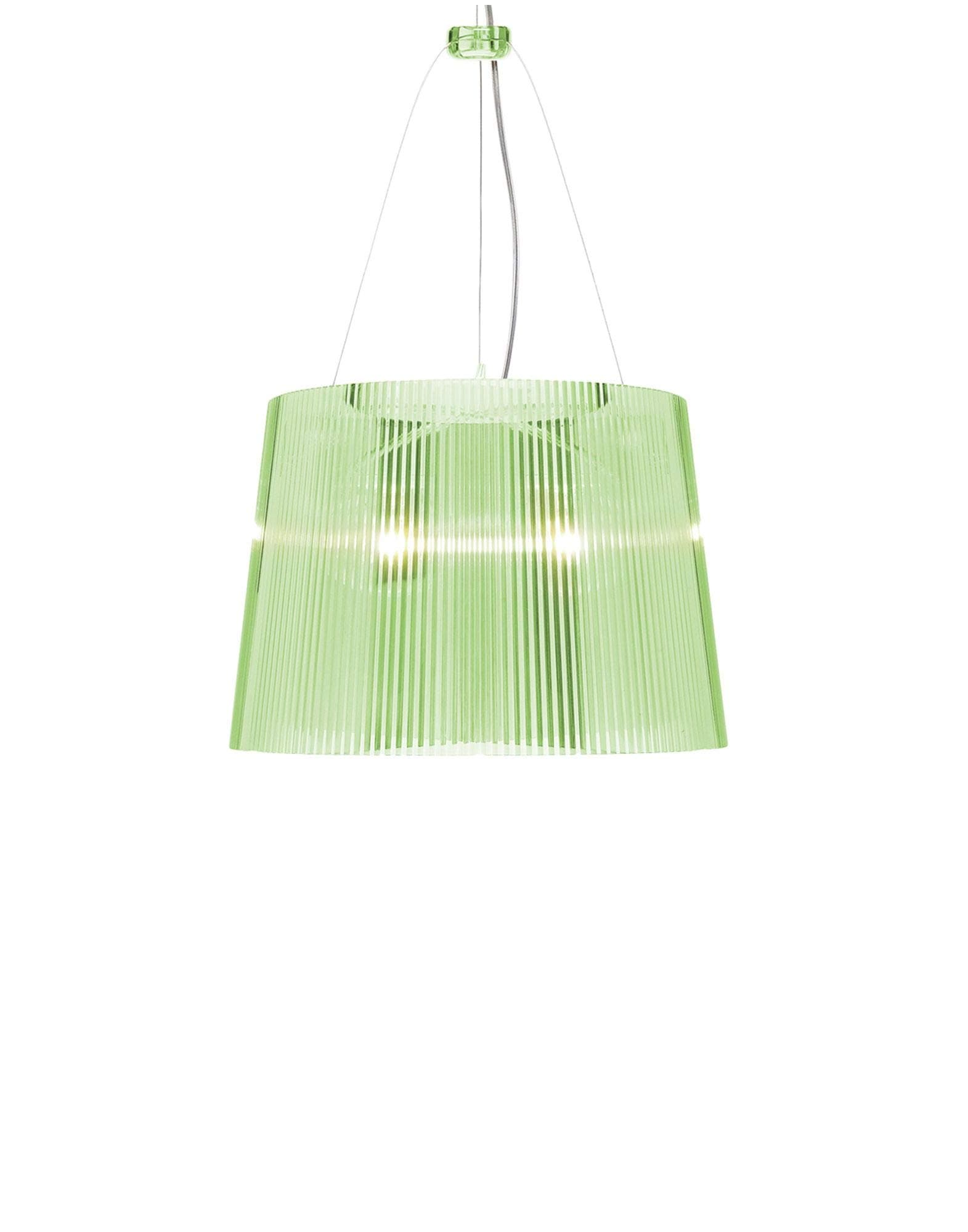 Kartell Gè Lampada a Sospensione, Verde, Trasparente