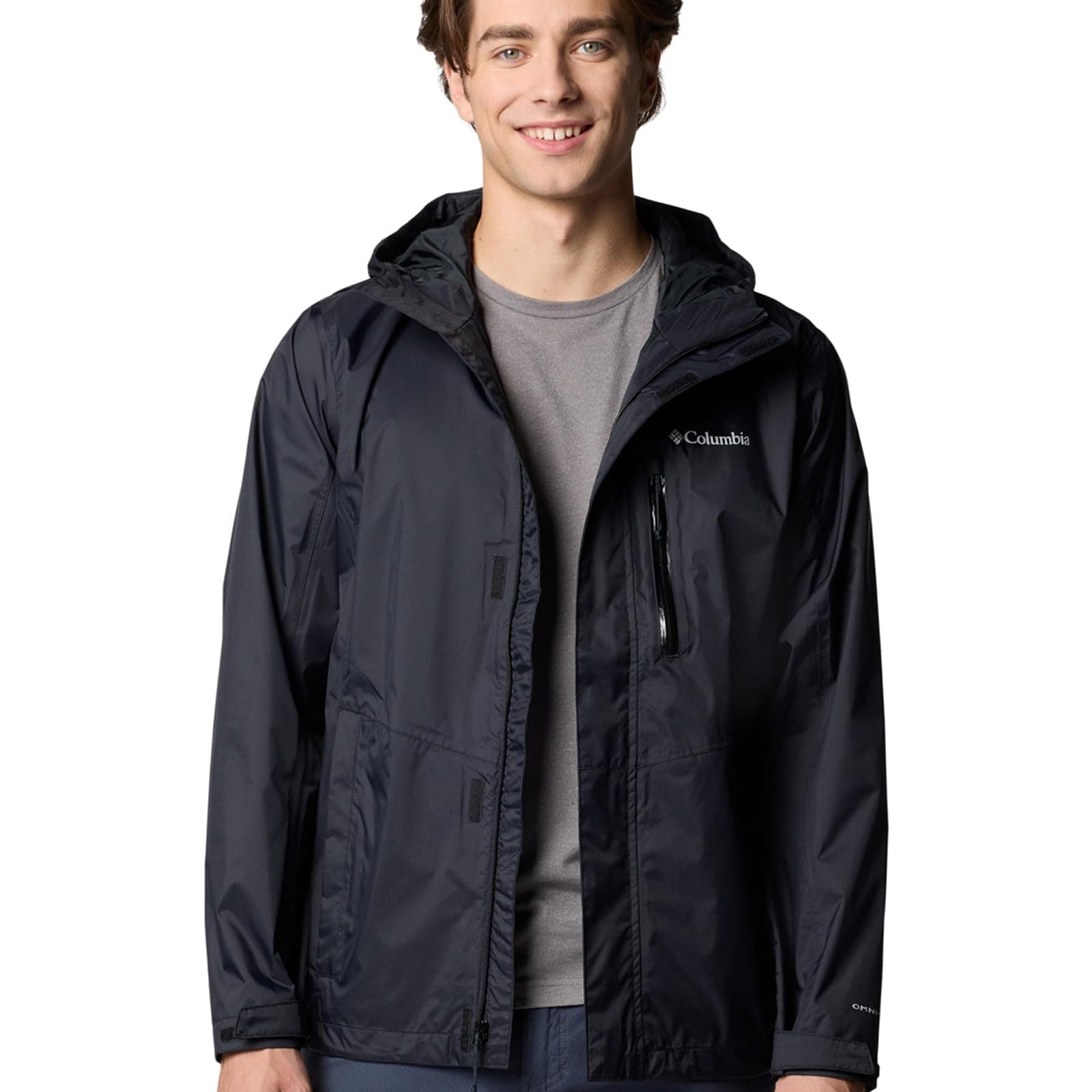Columbia Pouring Adventure 3 Jacket Chaqueta impermeable para la lluvia Hombre (Pack de 1)
