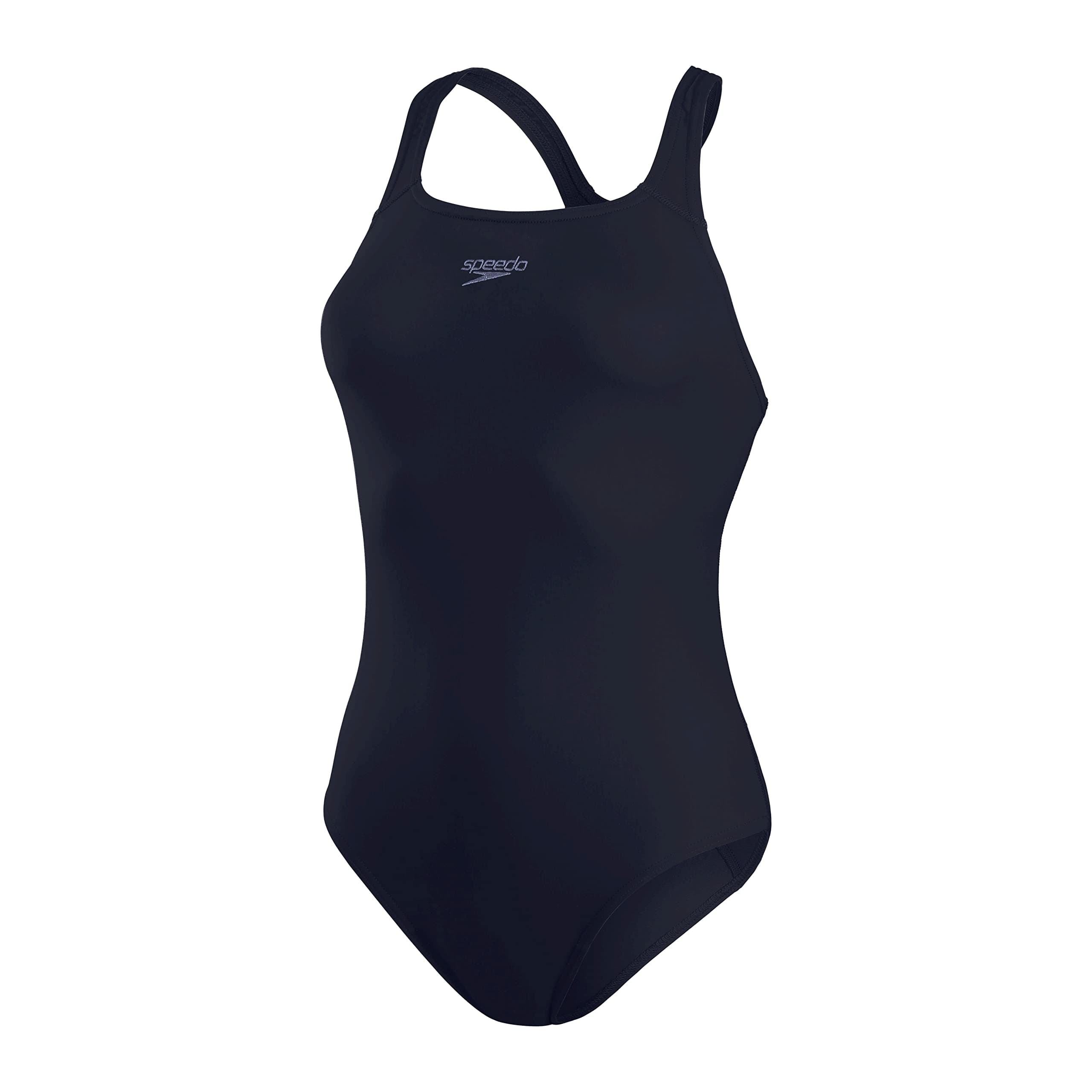 Speedo Donna Costume da bagno Eco Endurance+ Medalist, Vestibilità atletica, Modello classico, Tessuto riciclato, Resistenza al cloro, Extra flessibilità