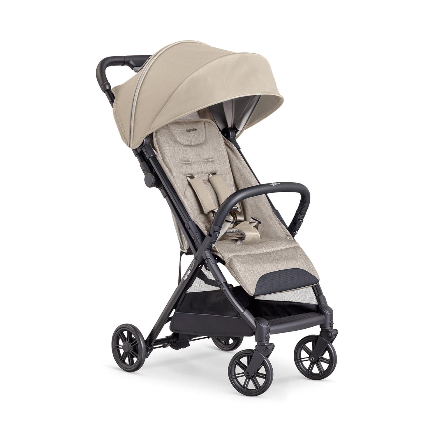 Inglesina Passeggino leggero Quid 2, fino a 22kg, Compatto, Ottimo per Aereo, Alpaca Beige