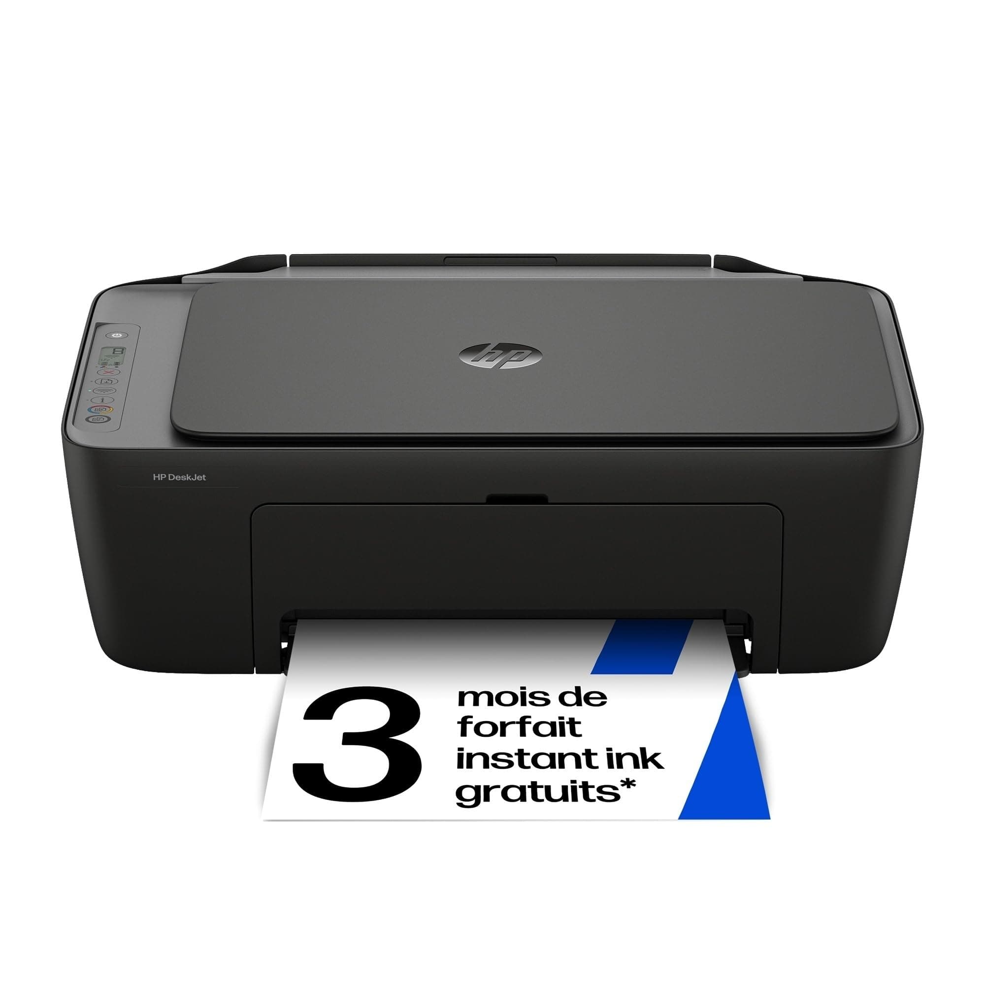 HP DeskJet 2920, 89F97B, Imprimante Multifonction, Jet d’Encre A4 Couleur, Recto/Verso Manuel, 7,5 ppm, Wi-FI, 3 Mois d'InstantInk Inclus, Noire