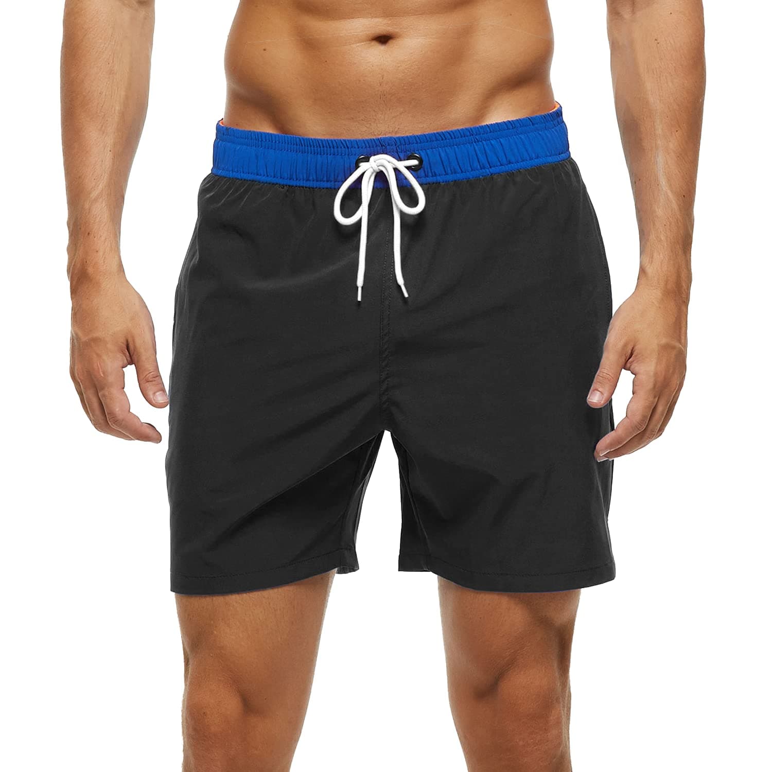 Arcweg Pantaloncini da Bagno Uomo Asciugatura Veloce Calzoncini da Bango Mare Beach Costume da Bagno Fodera Rete con Taschino e Coulisse Trunks