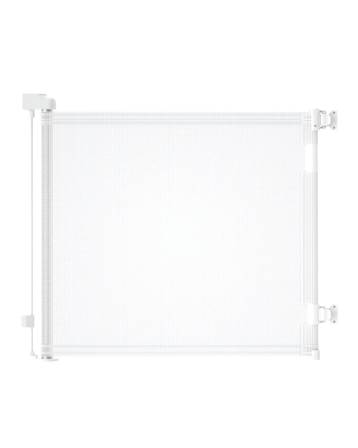 Patywaga Barriere de Securite Enfant bebe Extensible Retractable 0-140cm - Barrière Escalier Enfant et Chien pour Intérieur/Extérieur, Couloirs(Blanc)
