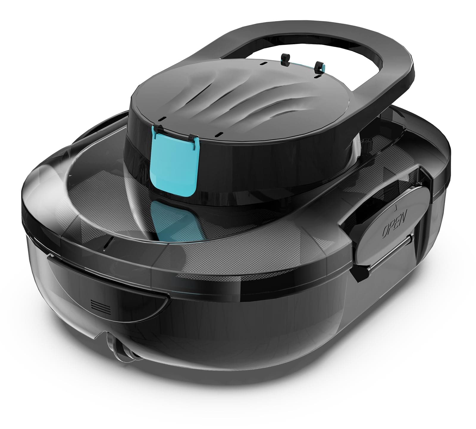 BRINBO S1PRO (Version 2026) Robot Piscine, Autonomie 120 Min pour Piscines Hors Sol 100m², Aspirateur Piscine Double Moteur, Nettoyeur de Piscine Compact et Léger, Stationnement Automatique, Noir