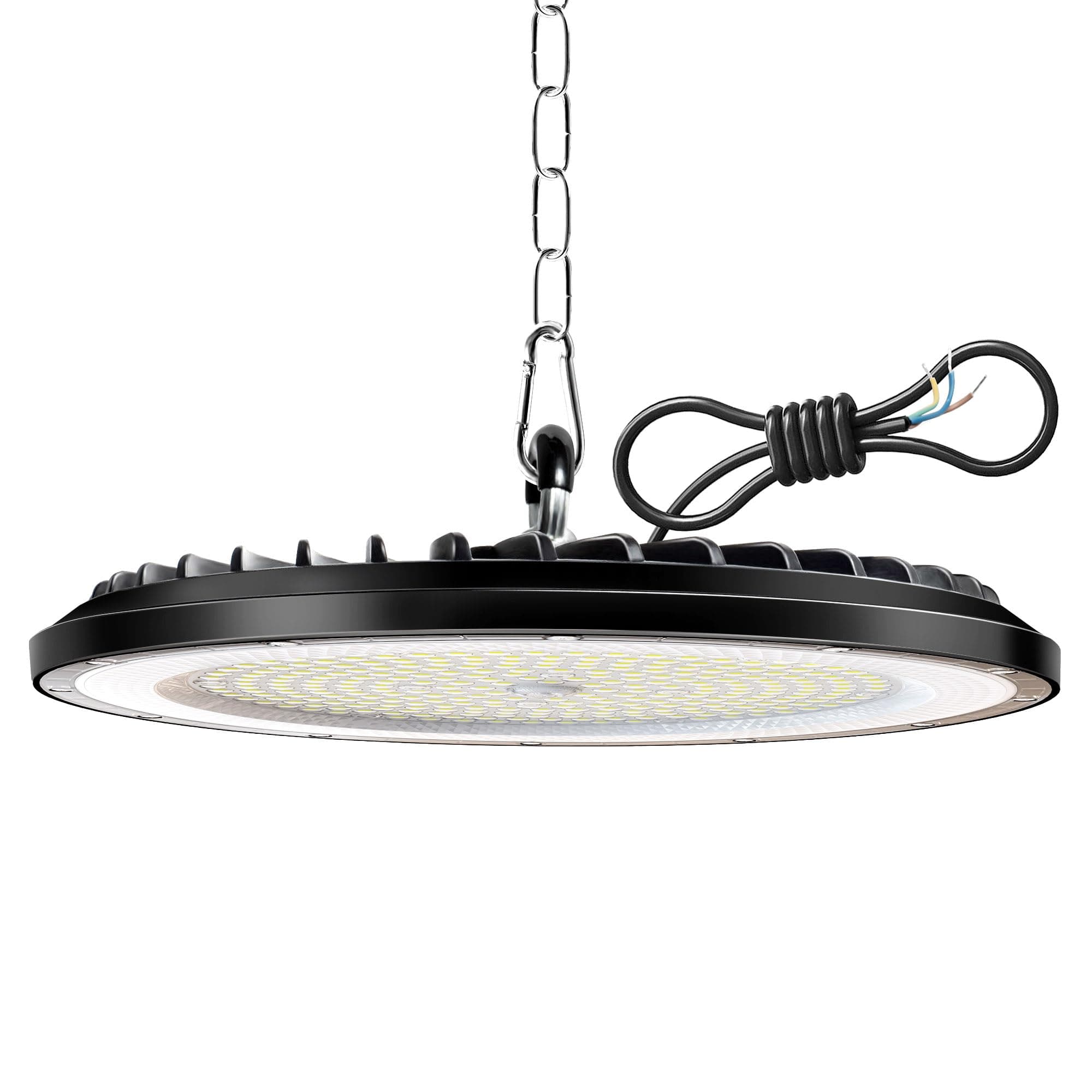 1 Pack Faretto LED UFO 150W, 22500LM 6000K Lampada Officina Super Luminose Bianco Freddo, IP65 Impermeabile LED Industriale Faretto, Lampada per Garage, Magazzini, Fabbrica, Stadio Coperto