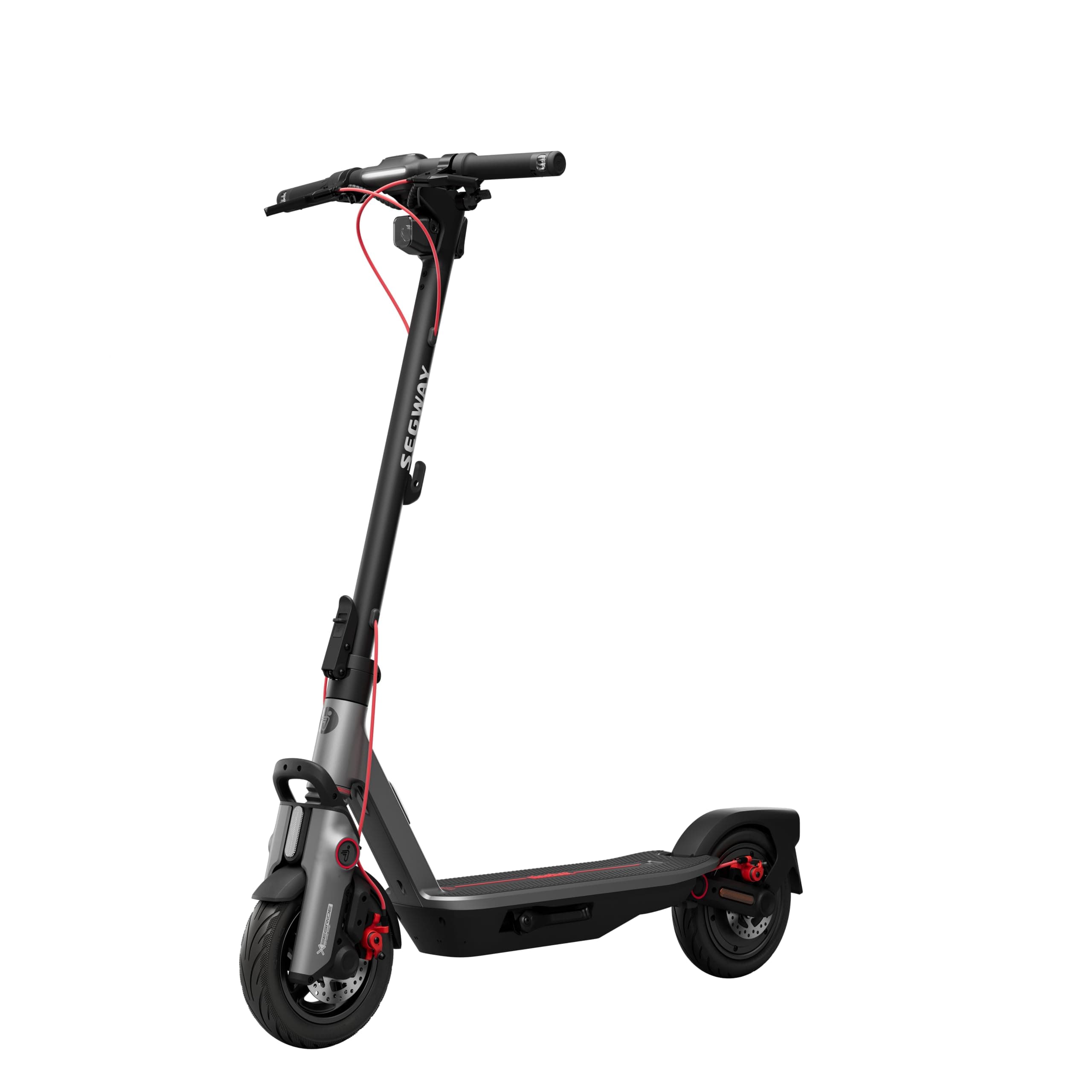 Segway F3 Pro E, Trottinette électrique, Vitesse maximale de 25 km/h, Autonomie de 70 km, Double système de freinage