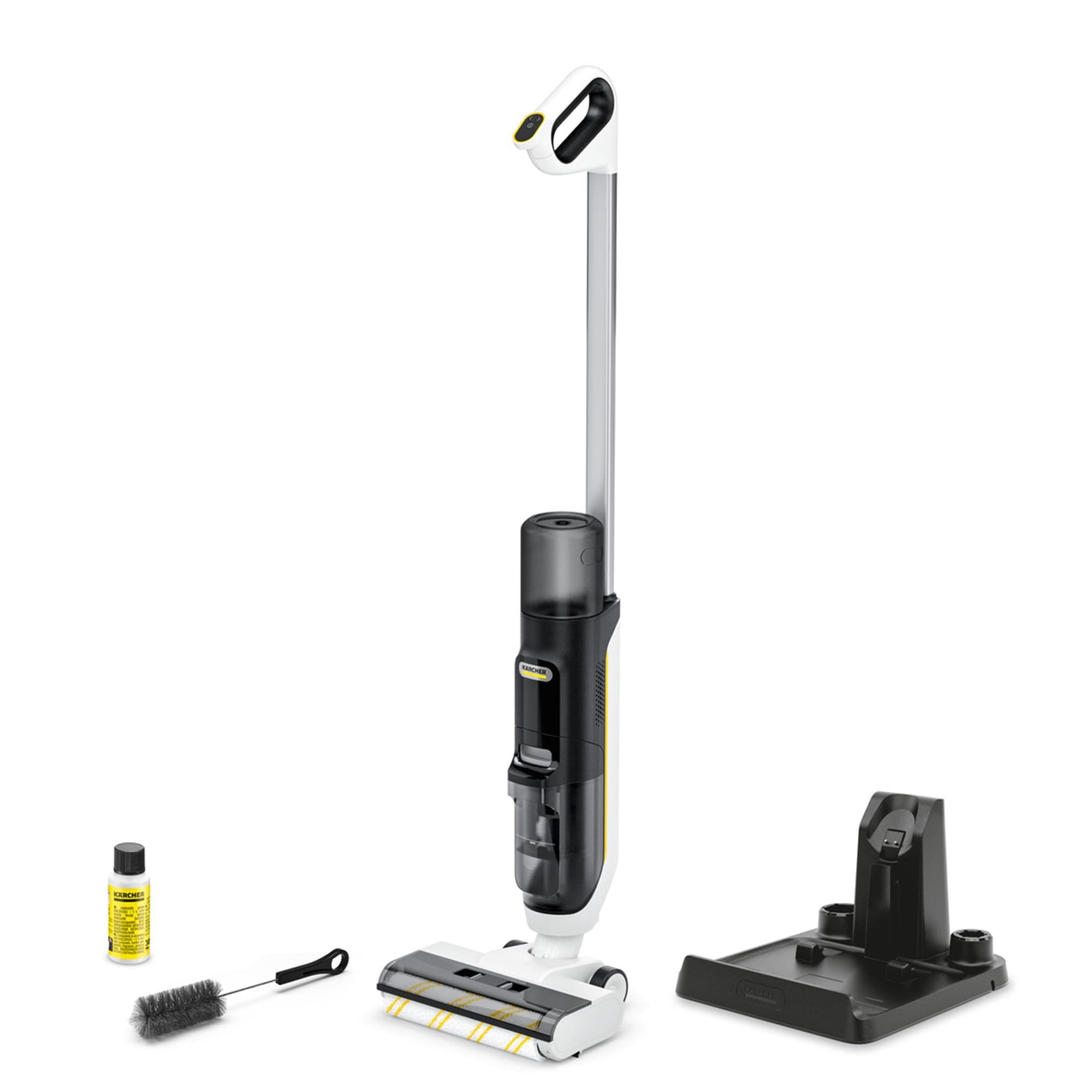 KÄRCHER Aspirateur-Laveur sans Fil FCV 3, avec 3 Modes de Nettoyage, autonomie de la Batterie : Environ 30 Min, Surface de Nettoyage par Charge de la Batterie : Environ 130 m²