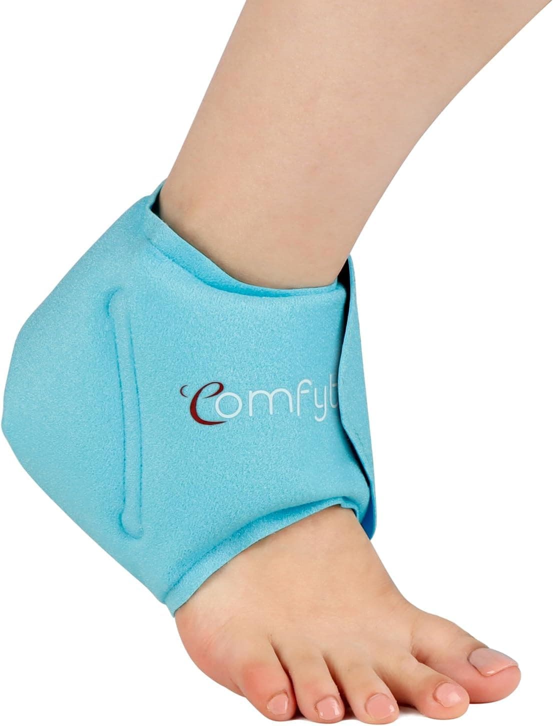 Comfytemp Manicotto refrigerante per piedi e caviglie, in gel refrigerante (1 pezzo), per alleviare il dolore, compresse fredde e riutilizzabili, tendine d'Achille, per gonfiore della caviglia