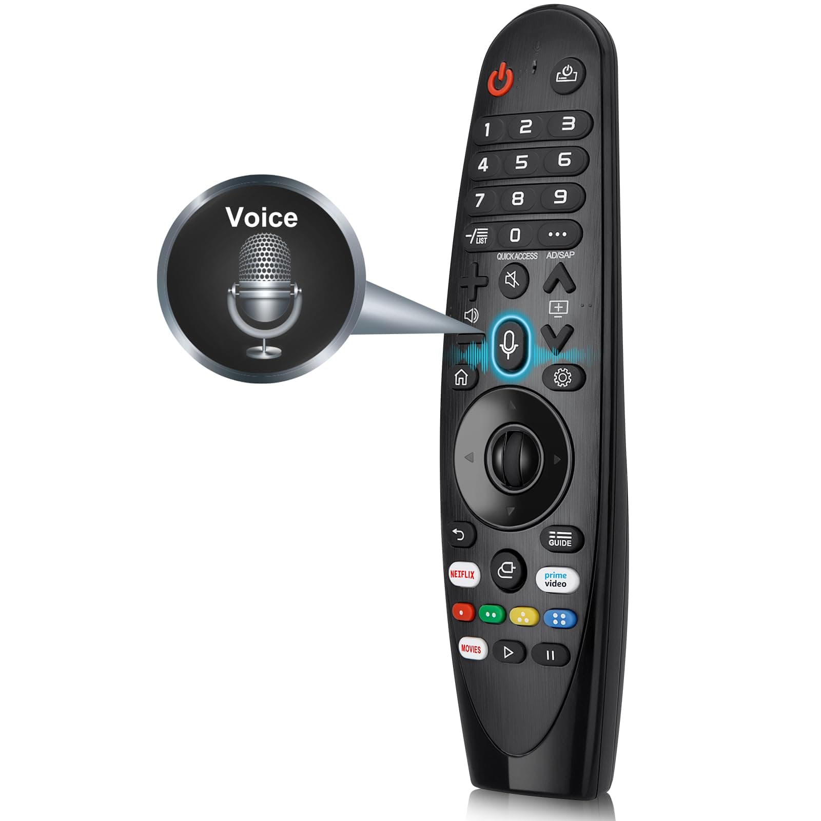 Mando-mágico-para-LG-Smart TV, Mando-a-Distancia-Universal-para-LG Nanocell UHD OLED LED LCD HD Smart TV
