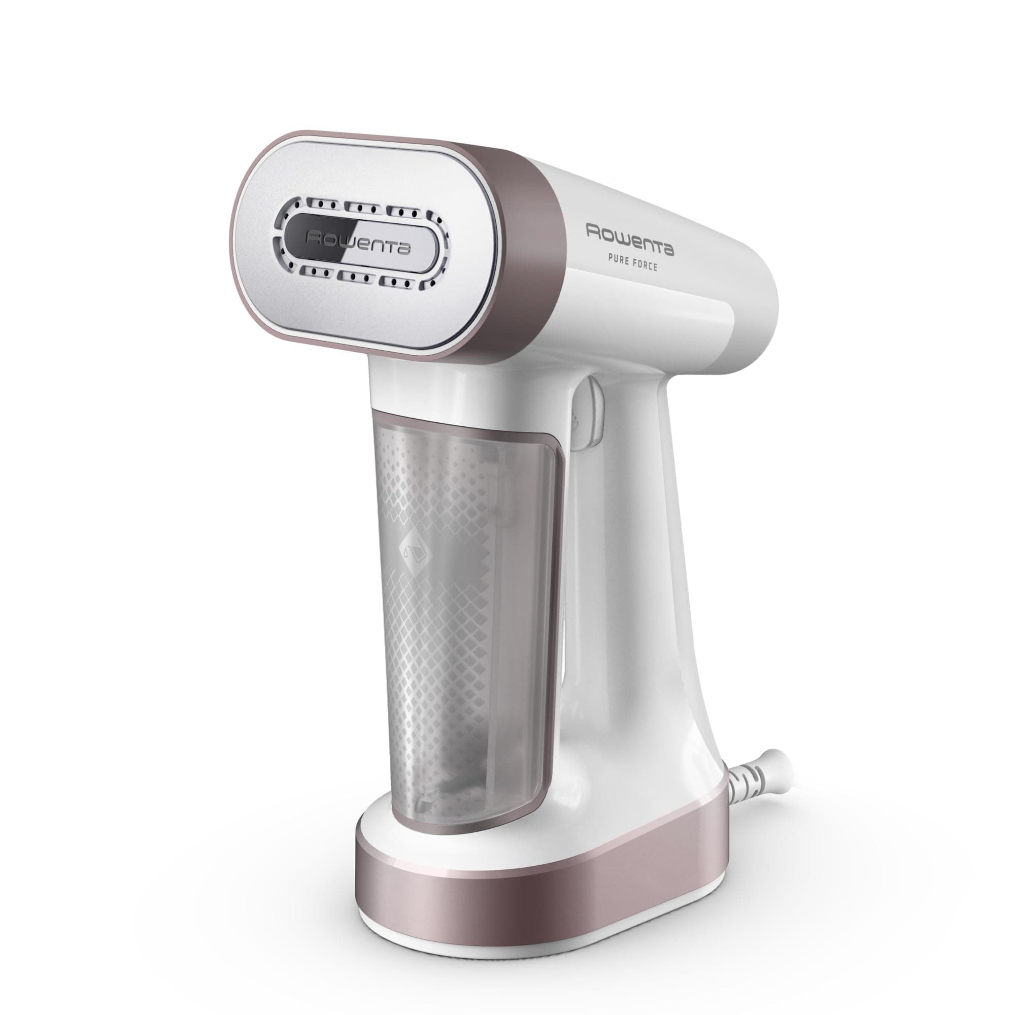 Rowenta Pure Force, Ferro da Stiro Verticale e Orizzontale 2-in-1 a Riscaldamento Rapido, 4 Modalità per Tutti i Tipi di Tessuti e Capacità 180ml, DR8720F0