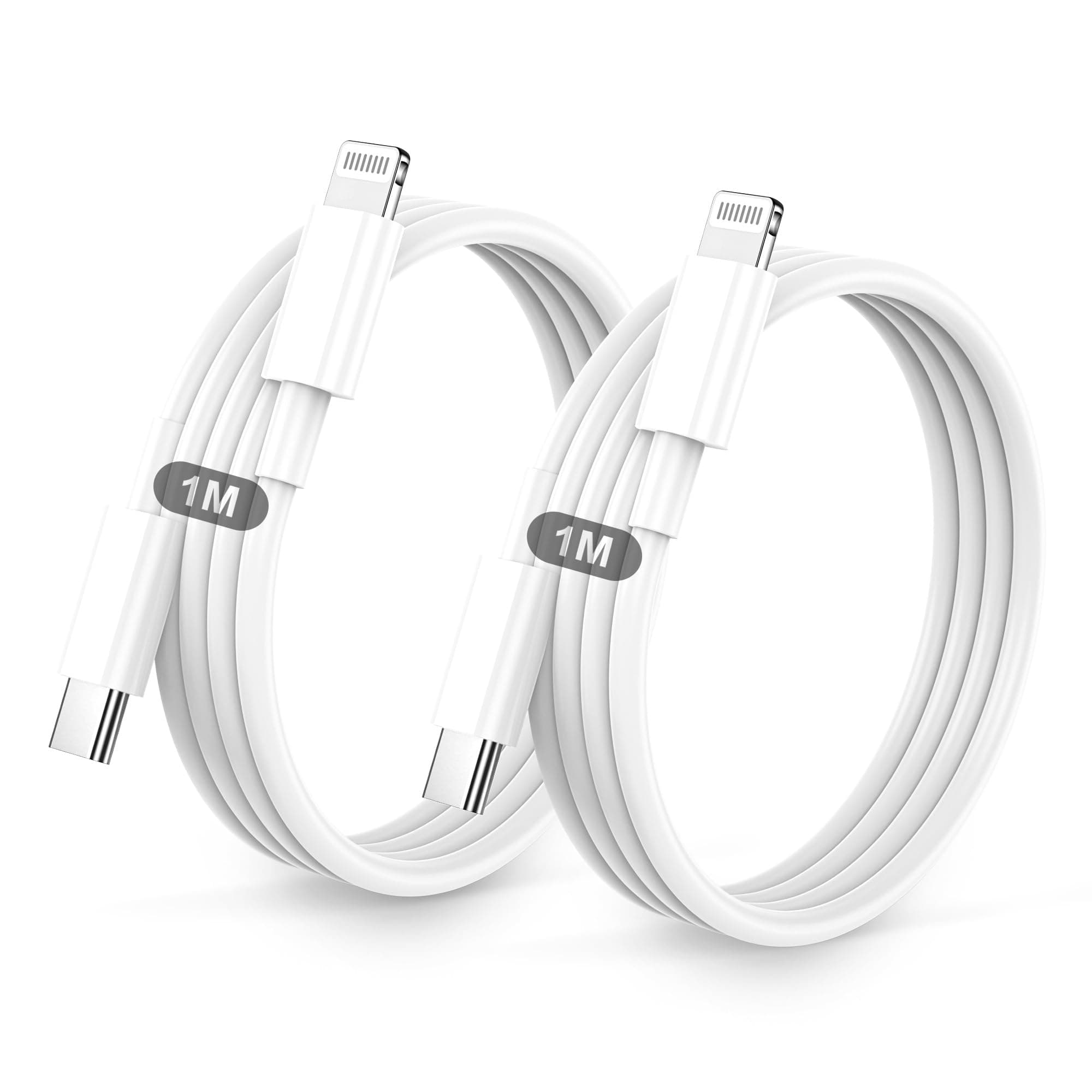 Cavo IPhone USB C Lightning,Cavo Di Ricarica Rapida,2 Pezzi 1M+1M Cavetto USB C Lightning Per IPhone 14/13/13pro/12/12 Pro/Max/12/Mini/11/11 Pro/Max/Se/Xs Max/Xs/Xr/X/8/8 Plus/7/6s/6 Plus 5s/5c/Ipad