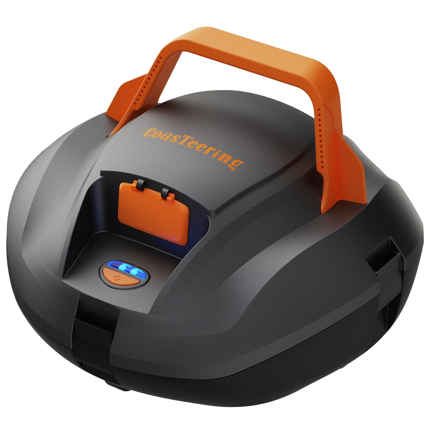 (2026 New) Coasteering Planet Robot Limpiafondos Piscina sin Cable, 120 Min, 4500mAh, Succión Potente, Doble Motor y Auto-Parking para Piscinas hasta 80 m² (sin Pendiente)