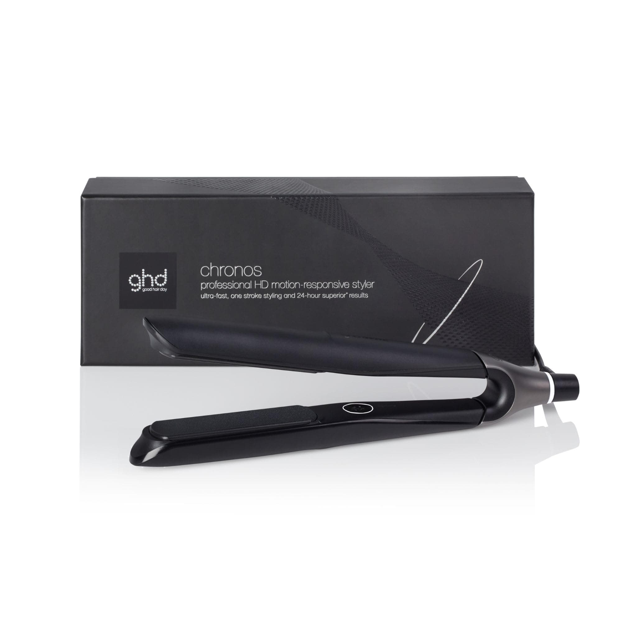 ghd - Lisseur cheveux ghd chronos - Fer à lisser professionnel - Coiffage 3x plus rapide, plus brillant, 2x moins de frisottis, sans chaleur extrême - Lisseur boucleur idéal tous types cheveux