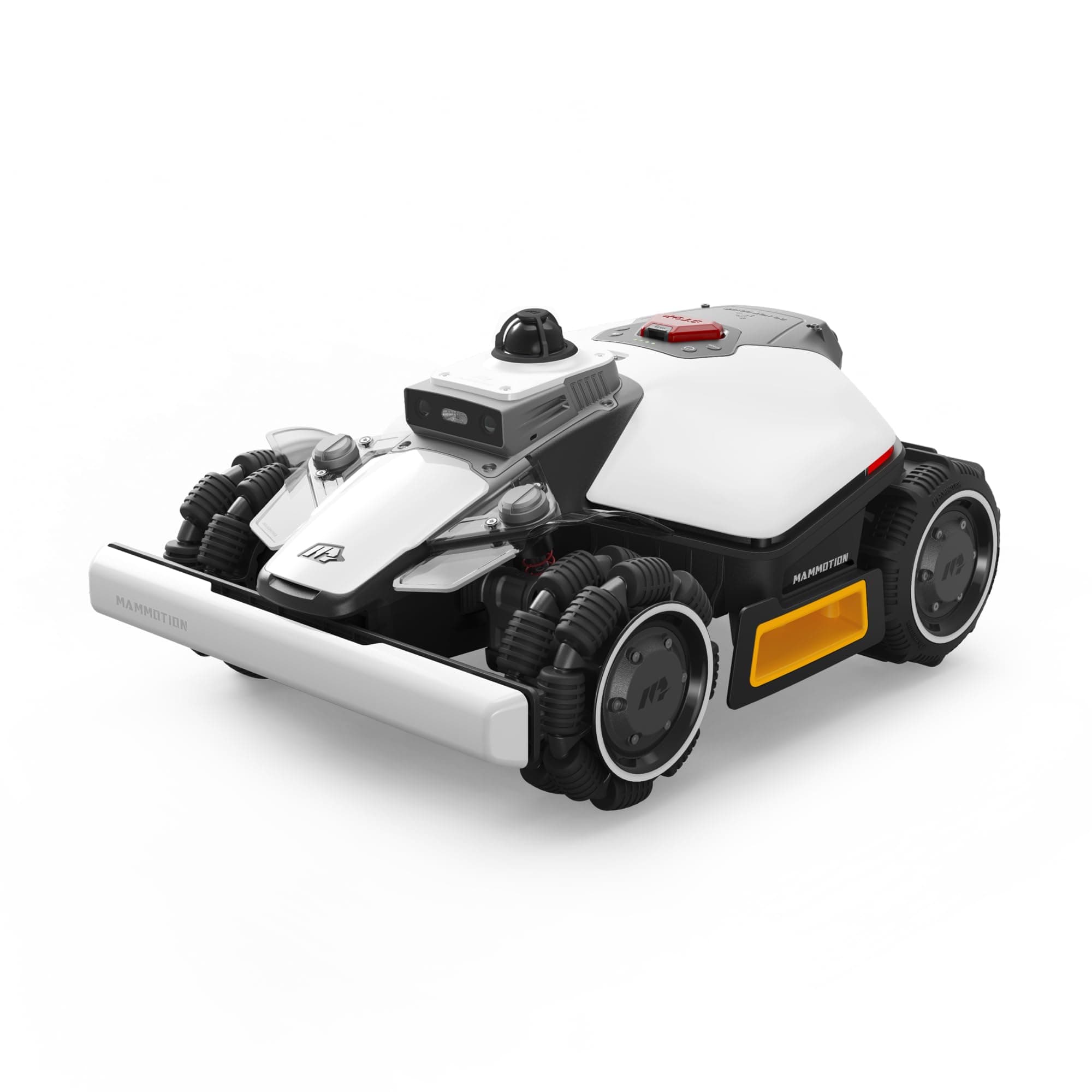 MAMMOTION LUBA Mini 2 AWD 1500 Robot Tondeuse, 360° LiDAR & Double Caméra IA, Disque de Bordure, Hauteur Auto, Pente 80%, DropMow, Auto Cartographie Multi-Zones