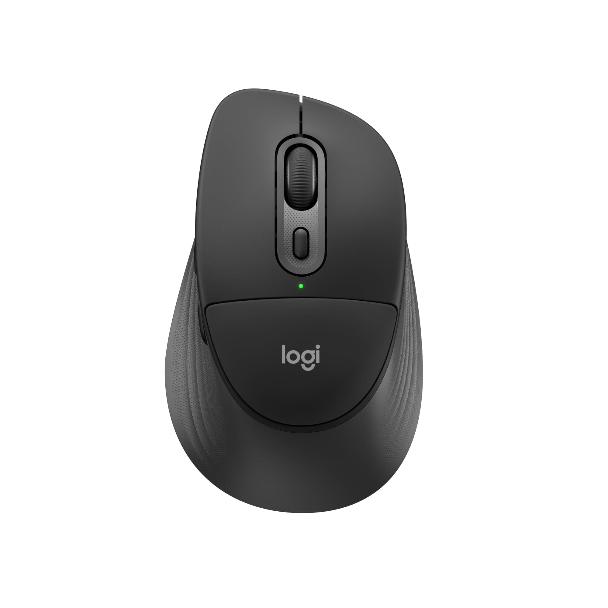 Logitech Signature Comfort Plus M850 L, mouse wireless | Cuscinetto palmo, clic silenziosi, Bluetooth, batteria 24 mesi, pulsanti personalizzabili, per Windows, Mac, iPad - Nero