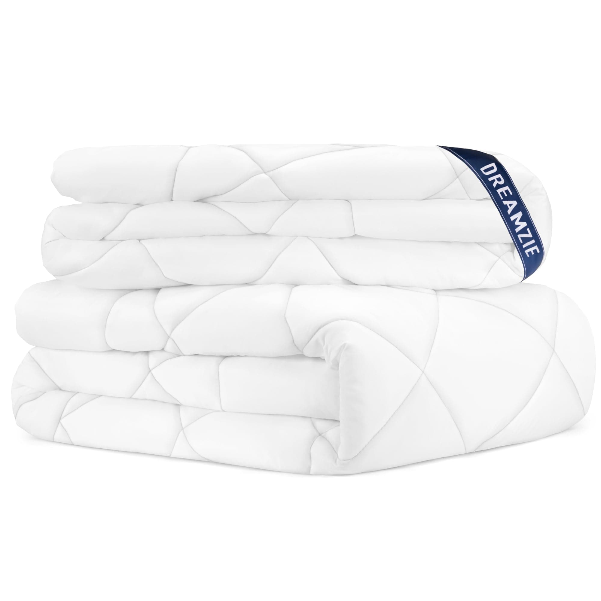 Dreamzie - Edredón Cama 120 - Relleno Nórdico 4 Estaciones 200x220cm | 3 en 1 : Ligero de Verano + Entretiempo = Cálido para Invierno · 150g/m² + 300g/m² = 450g/m² · Certificado Oeko-Tex