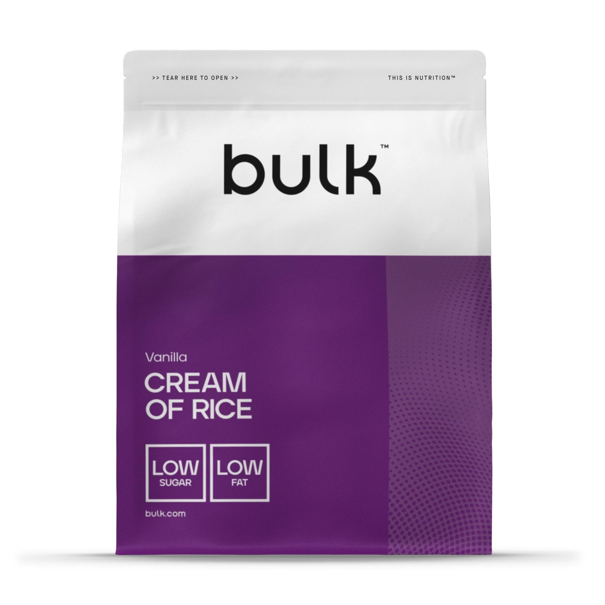 Bulk Crème De Riz, Cream of Rice, Vanille, 2,5 kg