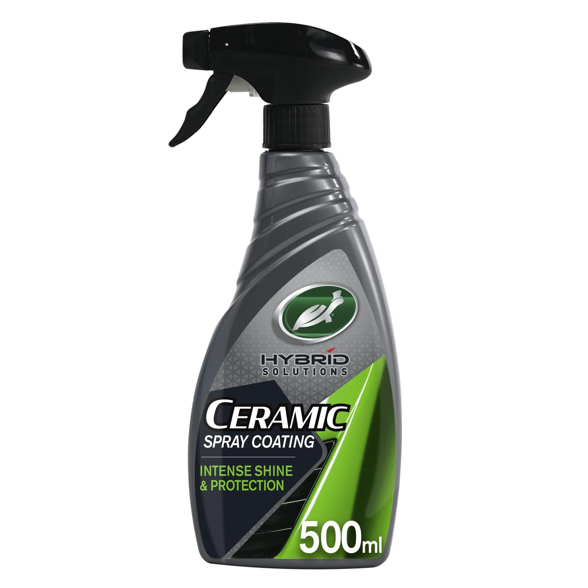 Turtle Wax Hybrid Solutions Revêtement Céramique en Spray, Cire Voiture Brillante, Offre une Protection Durable de la Peinture, Action Extrême de Perlage d’Eau, Sûr pour le Verre, les Roues, 500ml