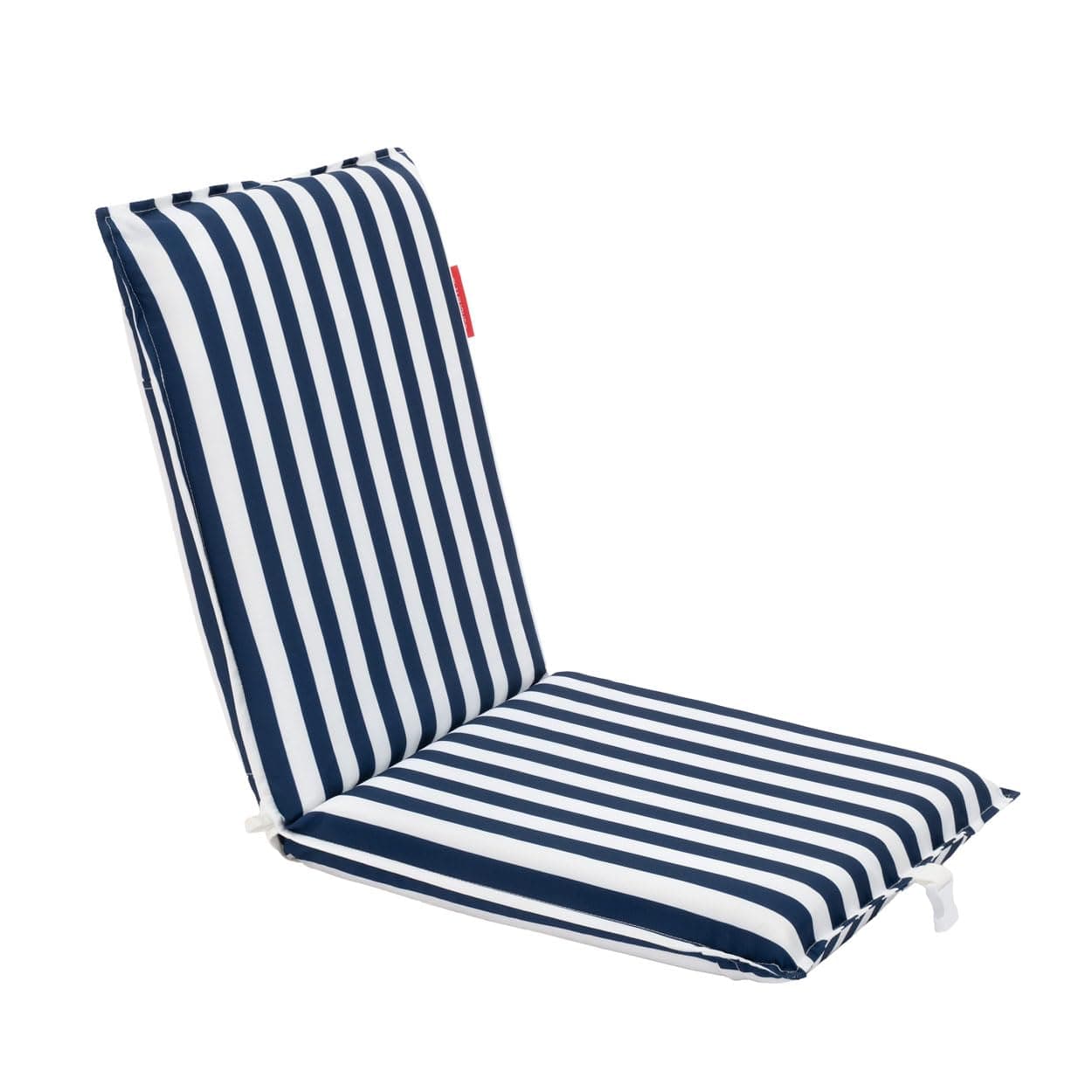 Flamingueo Sdraio Pieghevole - Lettino Prendisole - Per Spiaggia e Piscina - Reclinabile in 5 posizioni - Maniglie tipo zaino - Resistente all'acqua - Tessuto in Poliestere - Blu Navy - 104x46x9cm